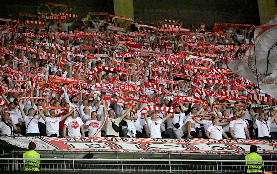 Tausende Fans des 1. FC Union reisten nach Braga und werden auch beim zweiten Auswärtsspiel im schwedischen Malmö dabei sein.&nbsp;