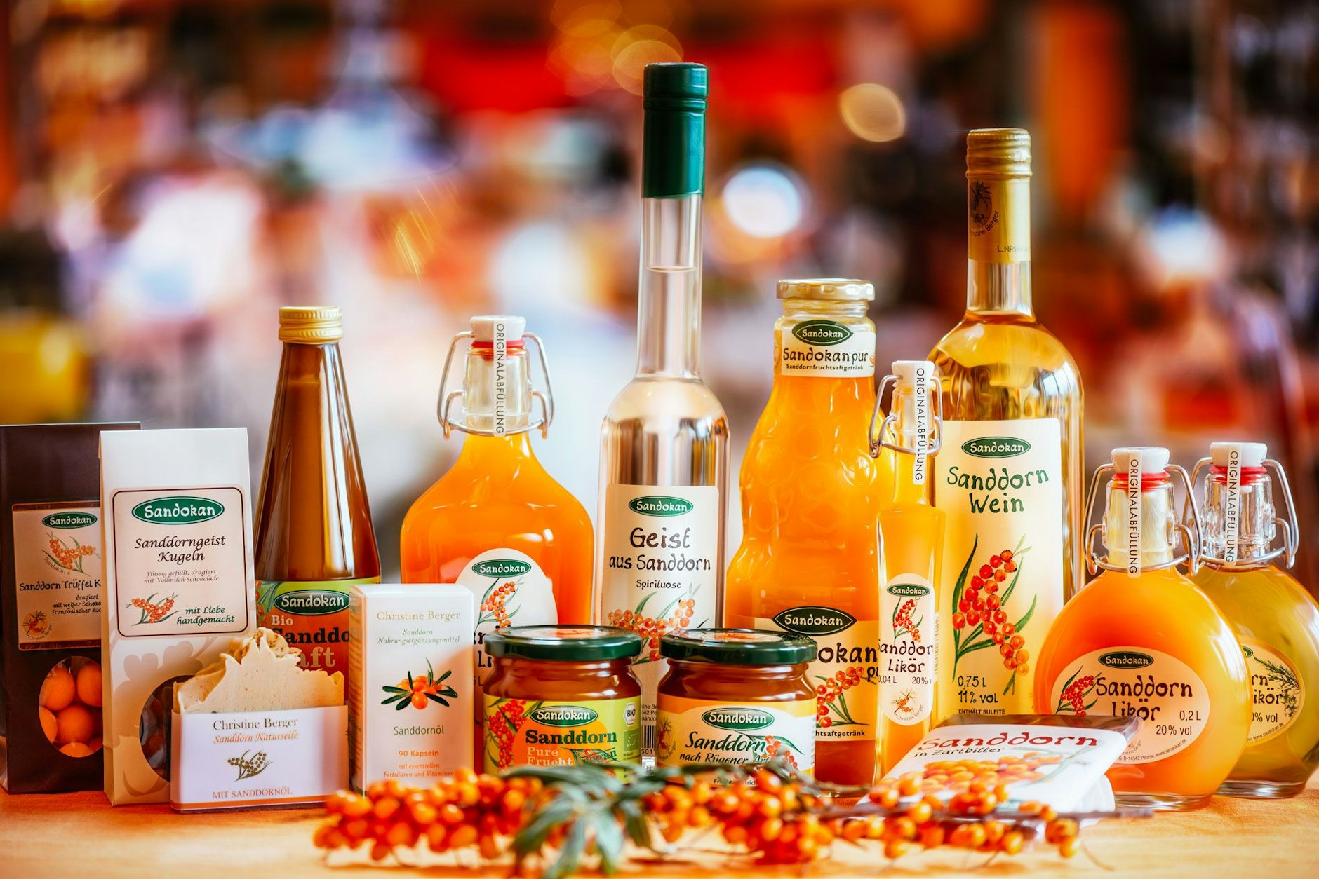 Alles auf Orange: Was man aus Sanddorn alles machen kann, wird viele erstaunen.