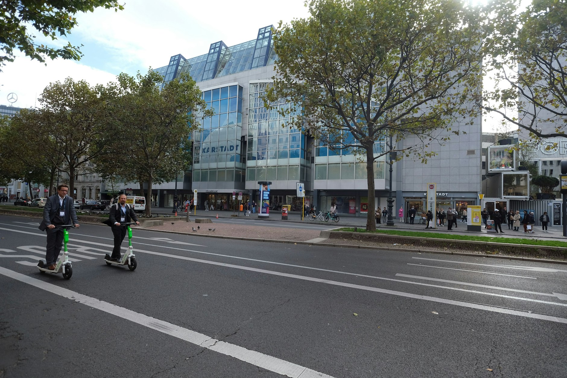 Der Karstadtblock am Kudamm: Noch ist er frei von Hochhäusern, doch das könnte sich ändern.