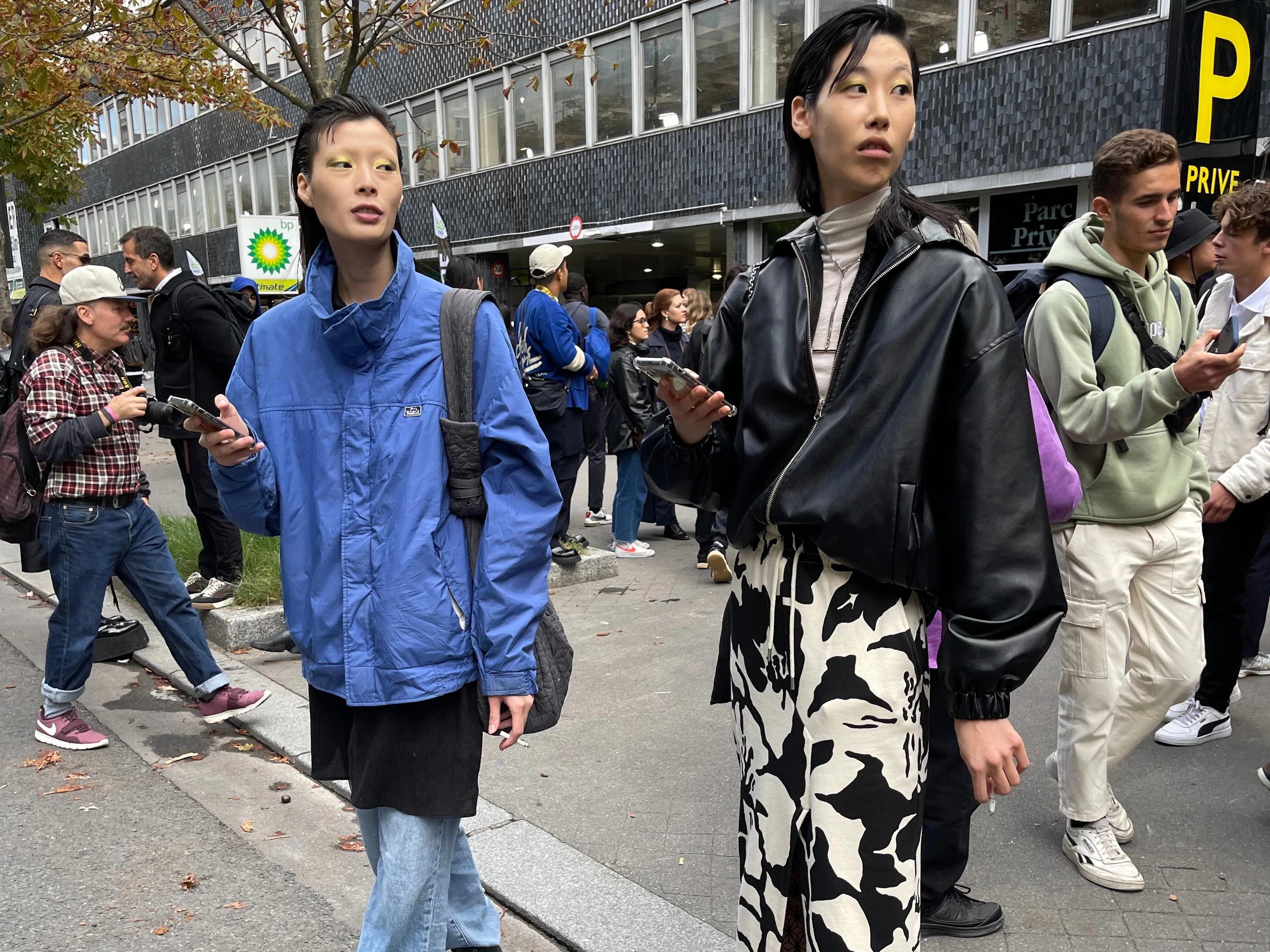 Diese zwei Grazien liefen gerade auf der Show von Dries Van Noten.&nbsp;