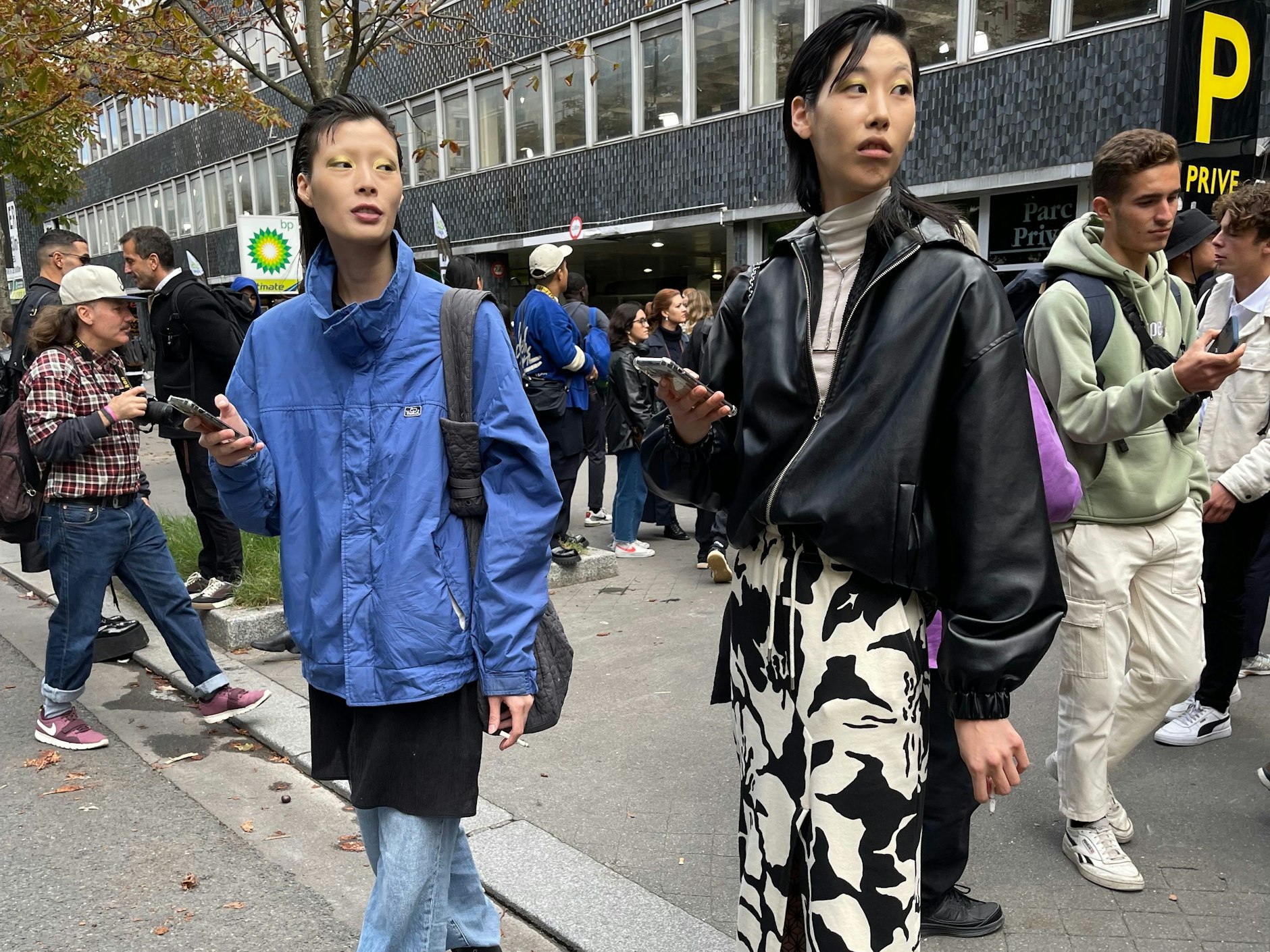 Diese zwei Grazien liefen gerade auf der Show von Dries Van Noten.&nbsp;