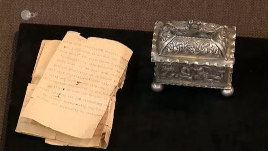 Zu der Hochzeitskiste bei „Bares für Rares“ gibt es einen handgeschriebenen Brief mit einem Liebesgedicht.