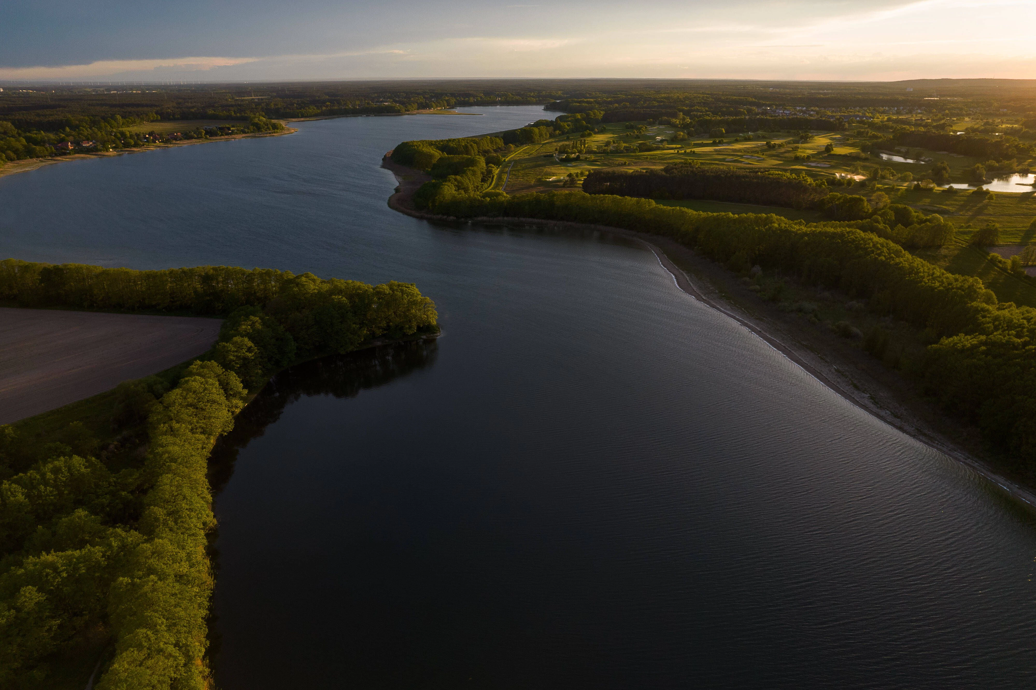 Brandenburgs Seen sind fischreich: Hier der Seddiner See bei Wildenbruch.