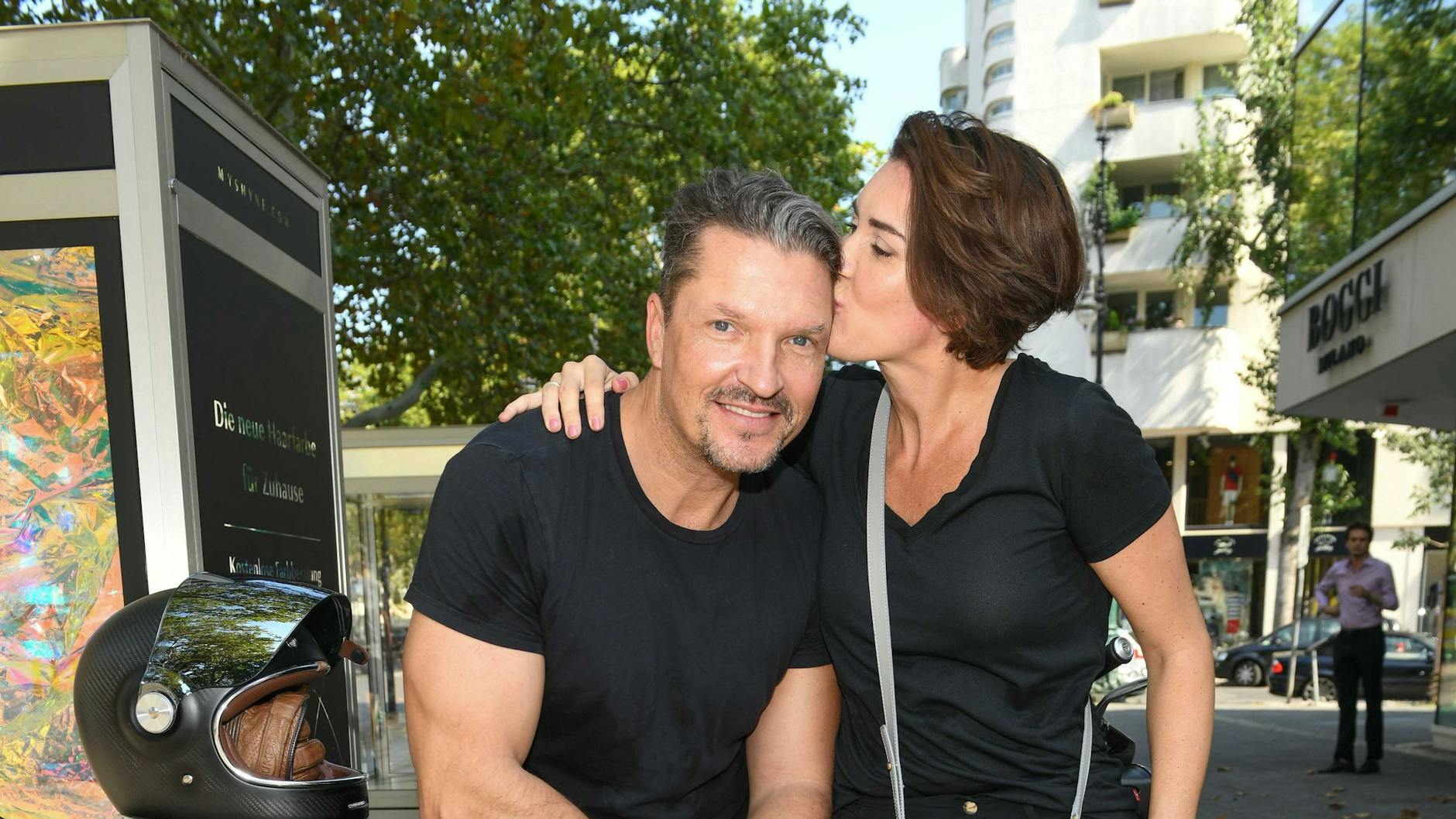 Hardy Krüger jr. und seine Frau Alice betreiben das Café gemeinsam. 