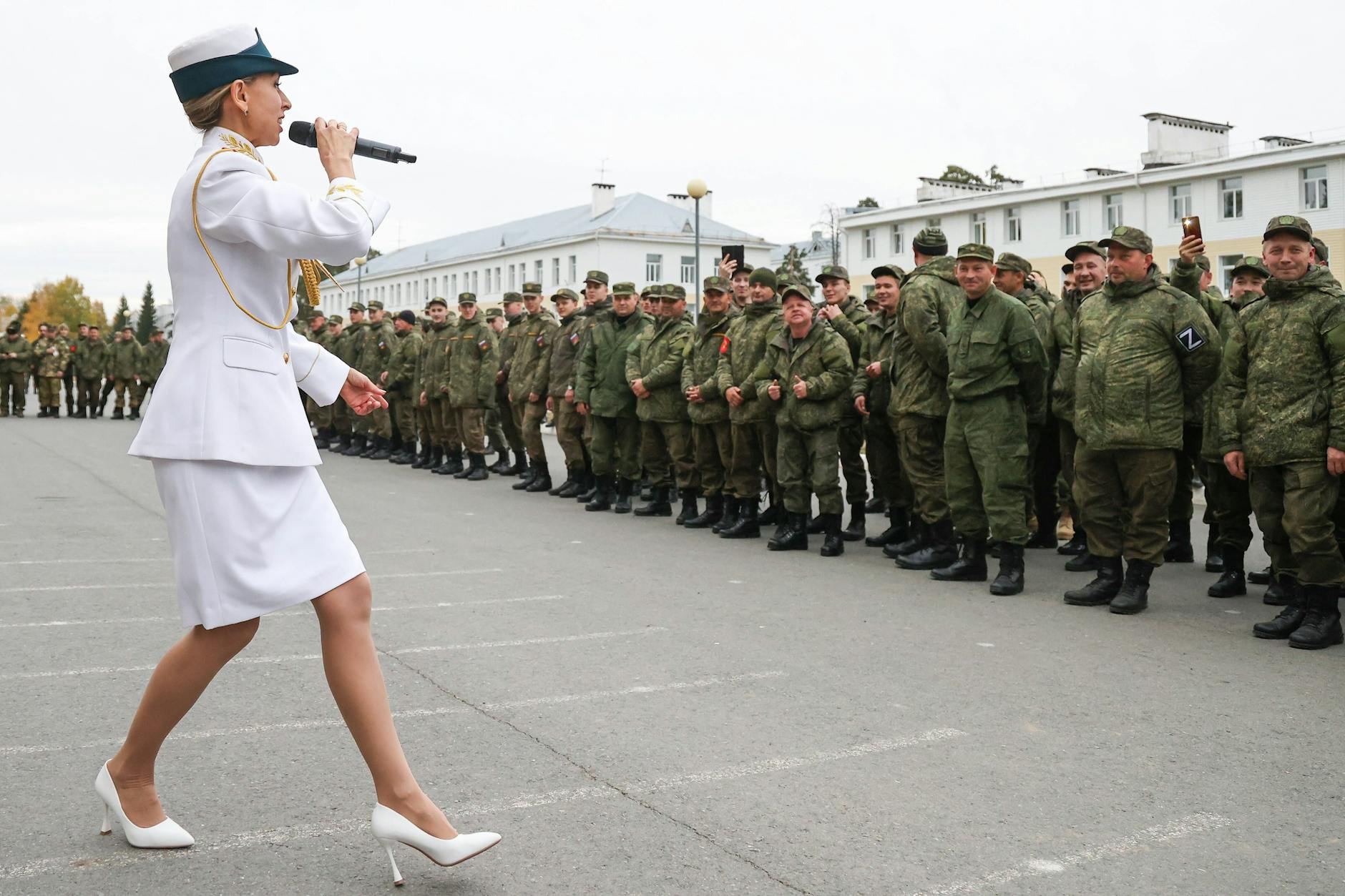 Musikalische Einstimmung auf den Krieg in der Ukraine.