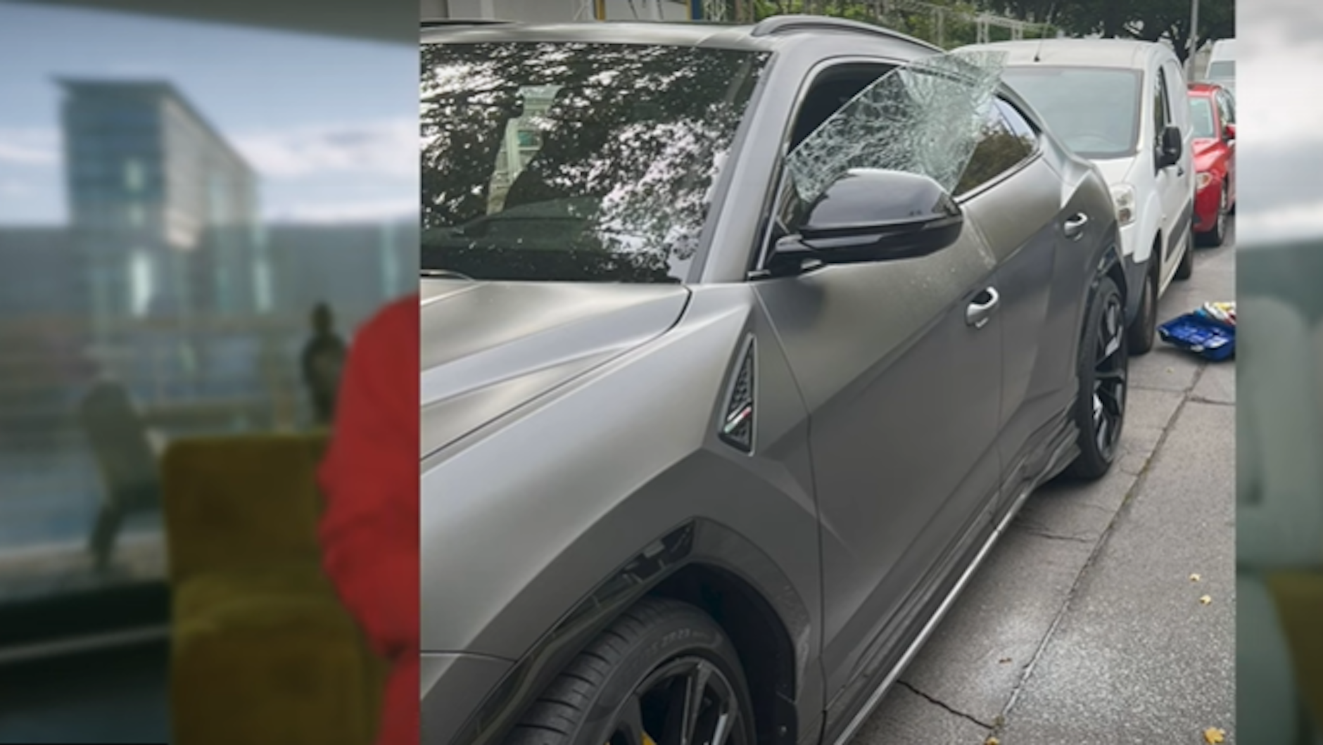 Max Kruse wurde sein superteurer Lamborghini Urus geklaut, völlig zerstört fand er ihn wieder.