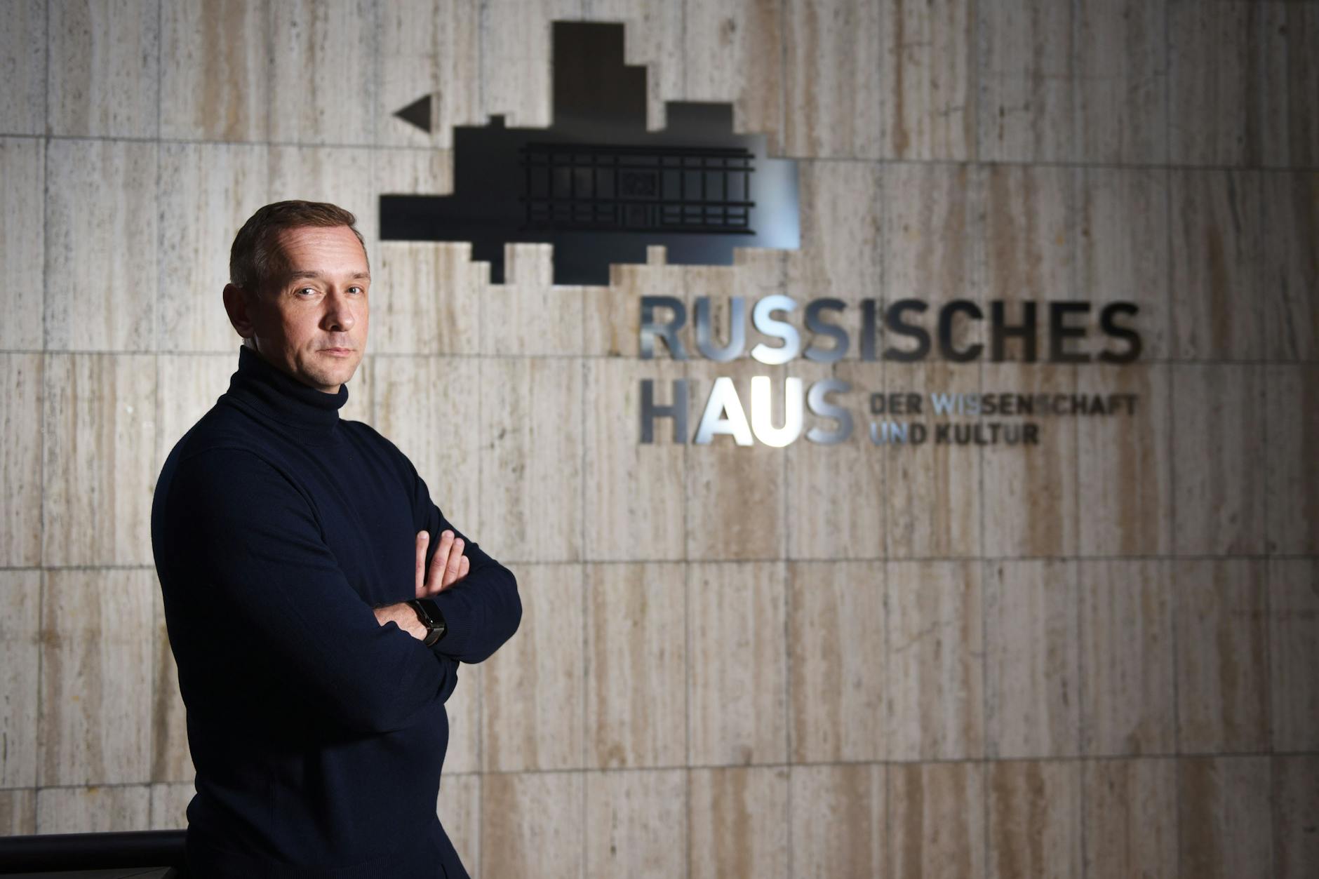 Direktor des Russischen Hauses in Berlin Pavel Izvolskiy