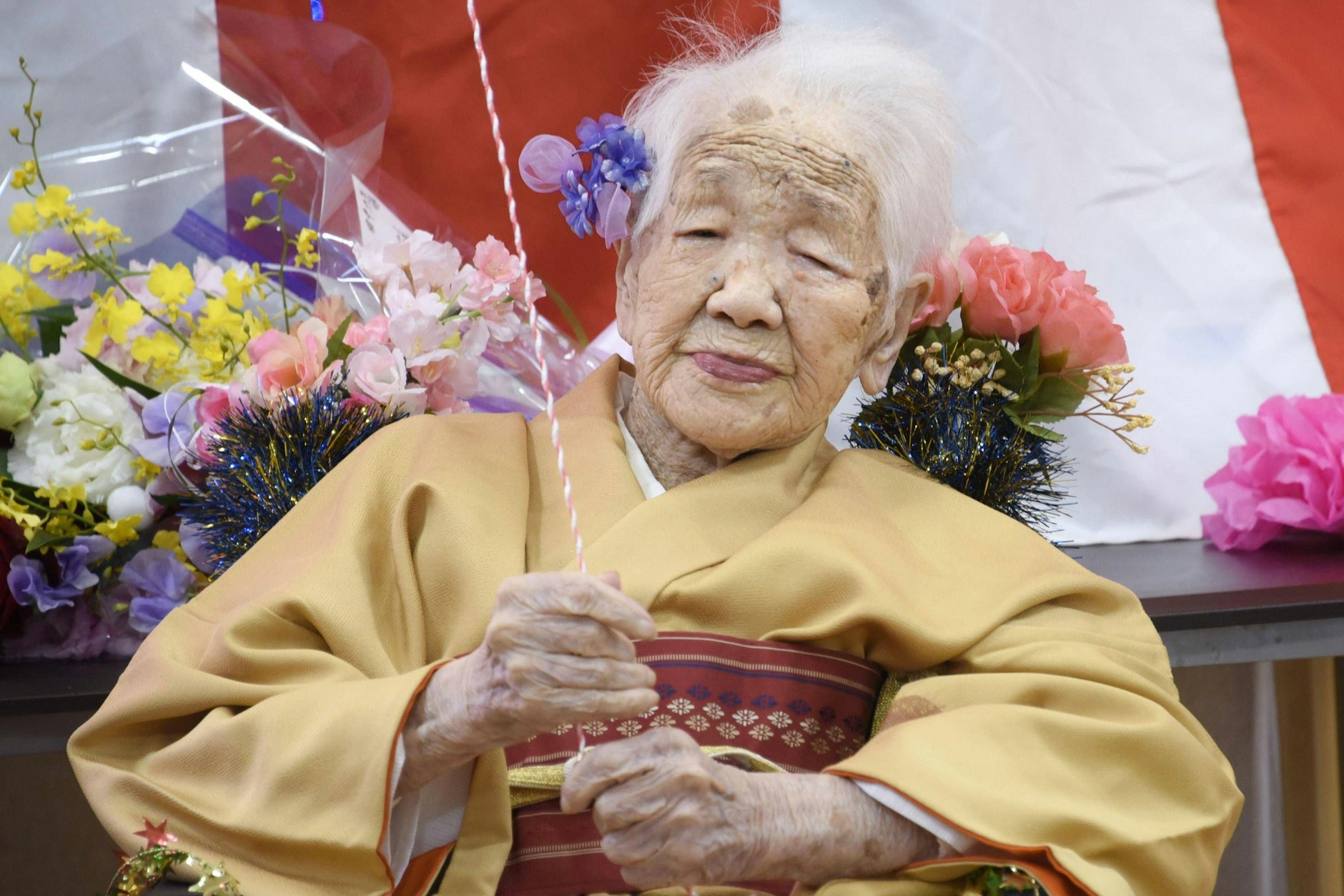 Sie wurde 119 Jahre alt: Die Japanerin Kane Tanaka starb im April dieses Jahres.