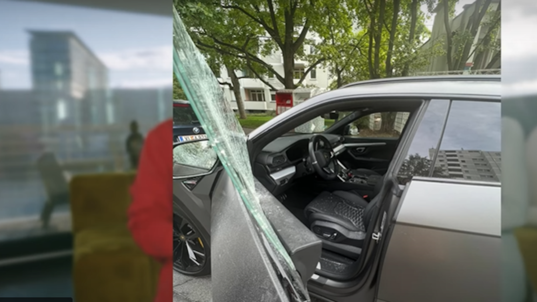 Der Lamborghini Urus von Max Kruse wurde geklaut und zerstört. Sachschaden: 40.000 Euro.