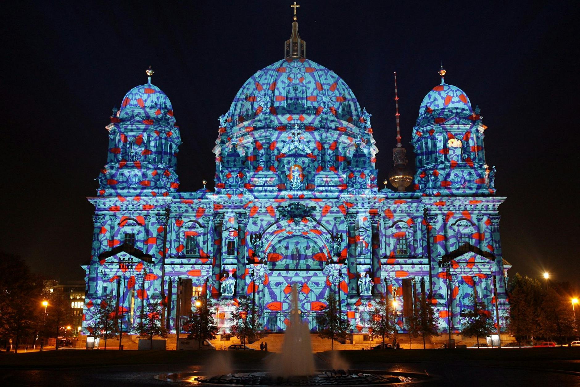 So spektakulär sah der Berliner Dom bei einem früheren „Festival of Lights“ aus.