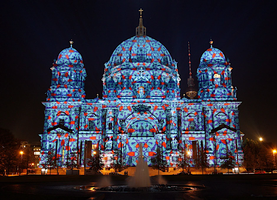 So spektakulär sah der Berliner Dom bei einem früheren „Festival of Lights“ aus.