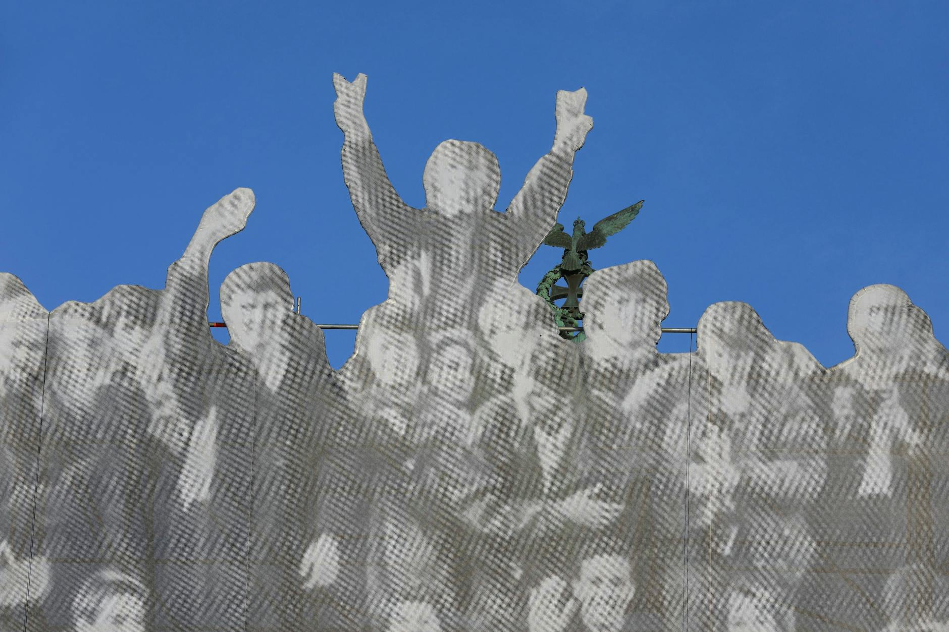 Street Art zum Tag der Deutschen Einheit