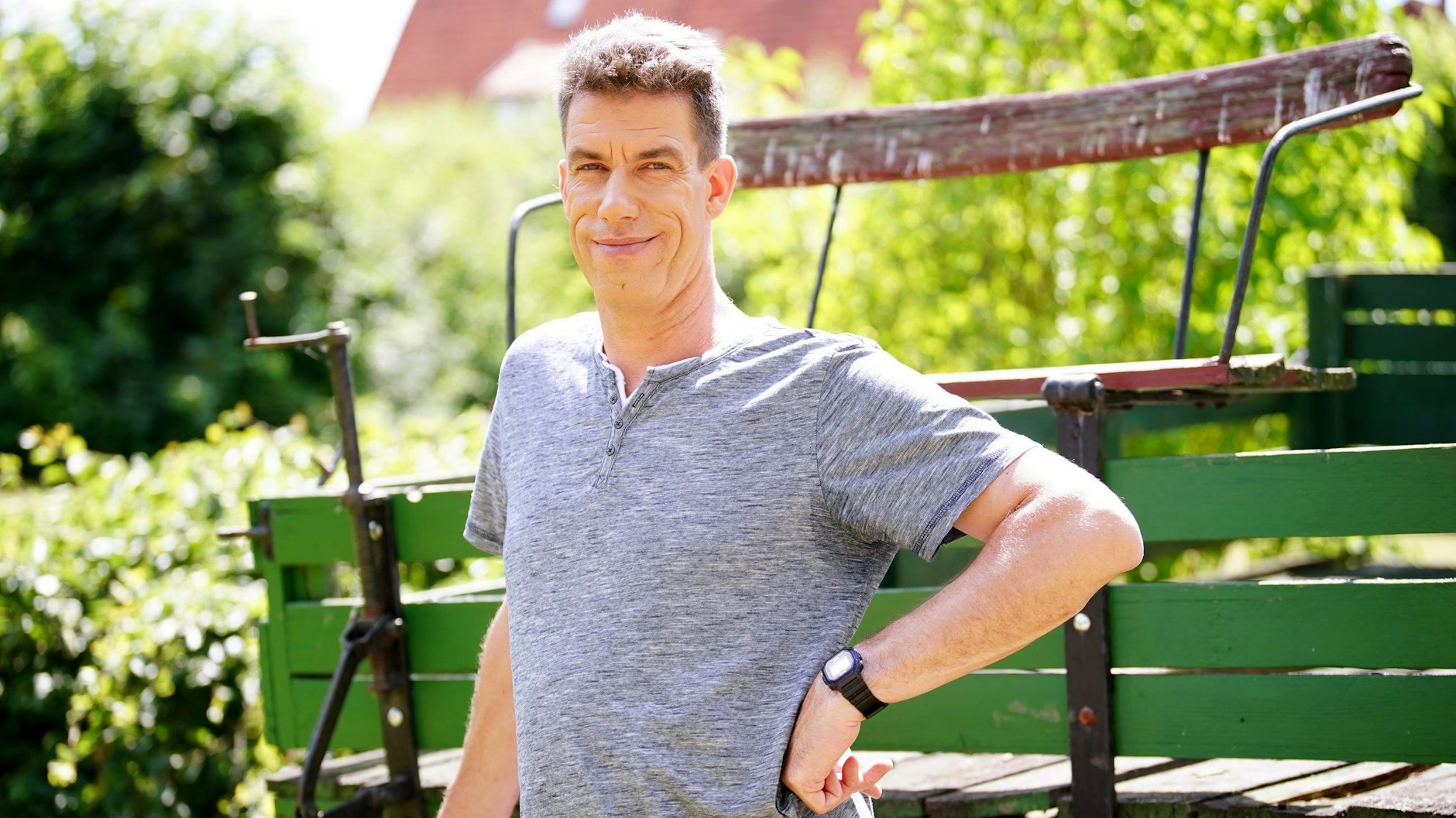 Ammenkuhhalter Jörg (49) aus Hessen möchte bei "Bauer sucht Frau" die Liebe fürs Leben finden.