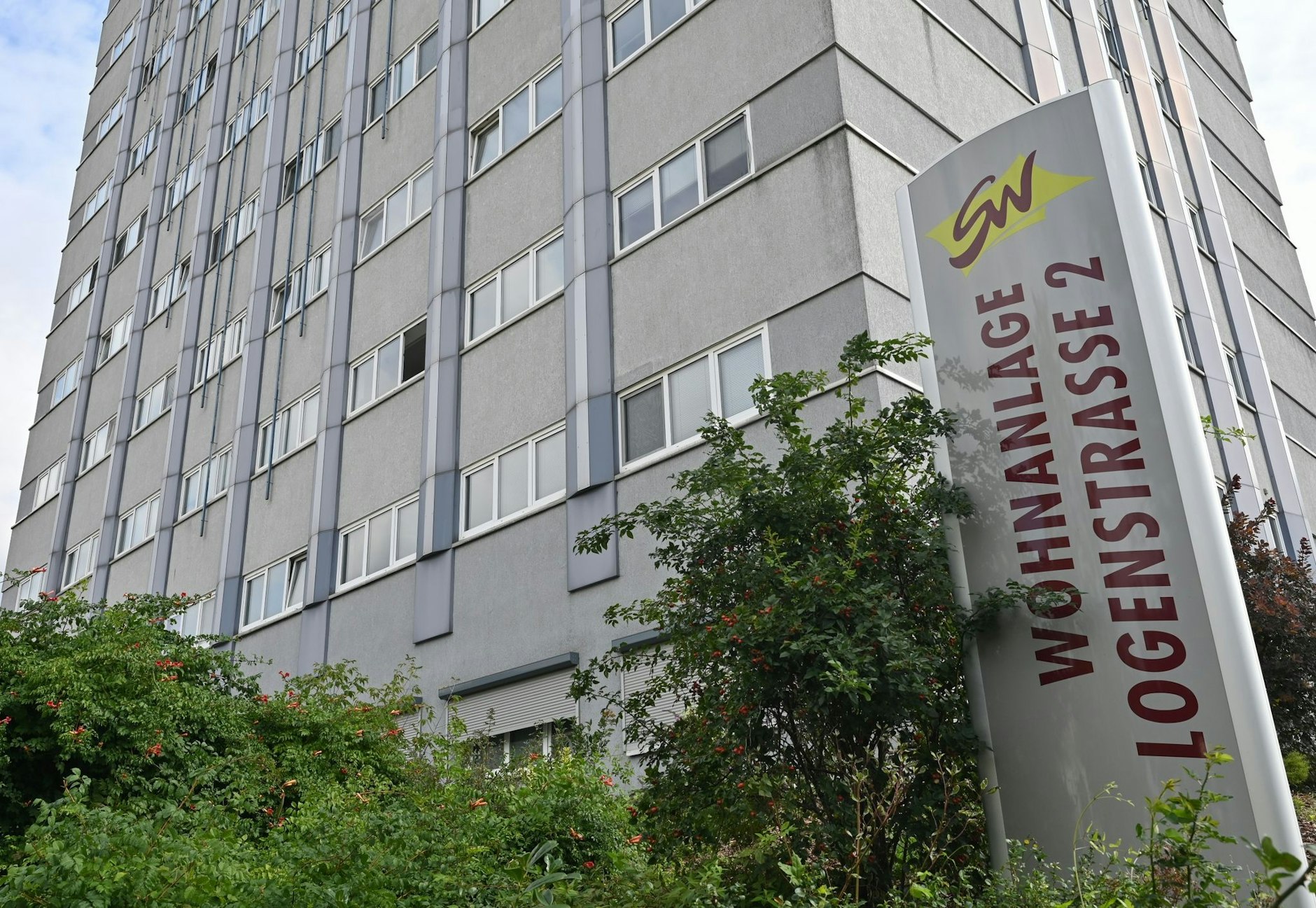 Ein Wohnheim an der Europa-Universität Viadrina in Frankfurt.  