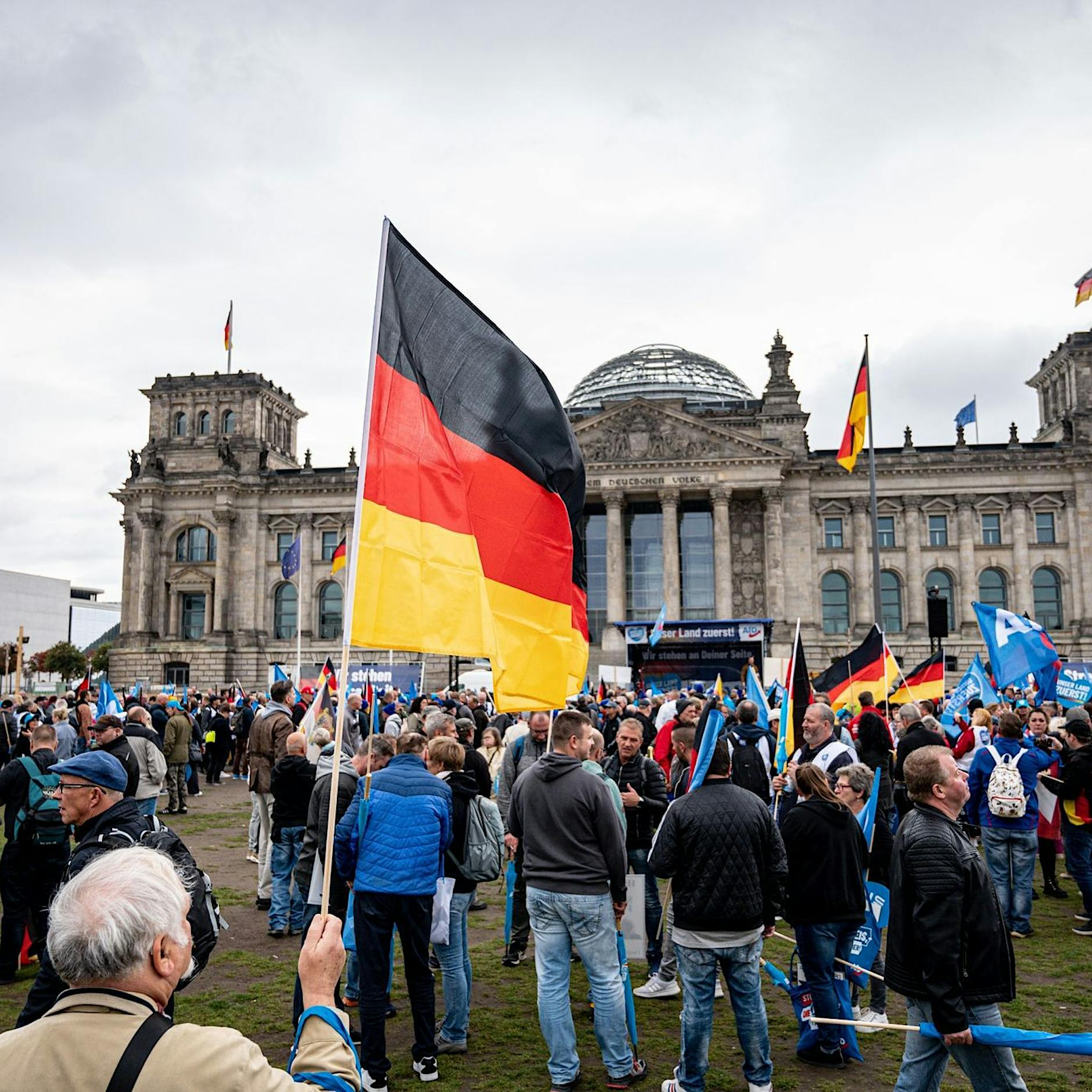 AfD-Demo in Berlin: Polizei registriert 24 Strafanzeigen