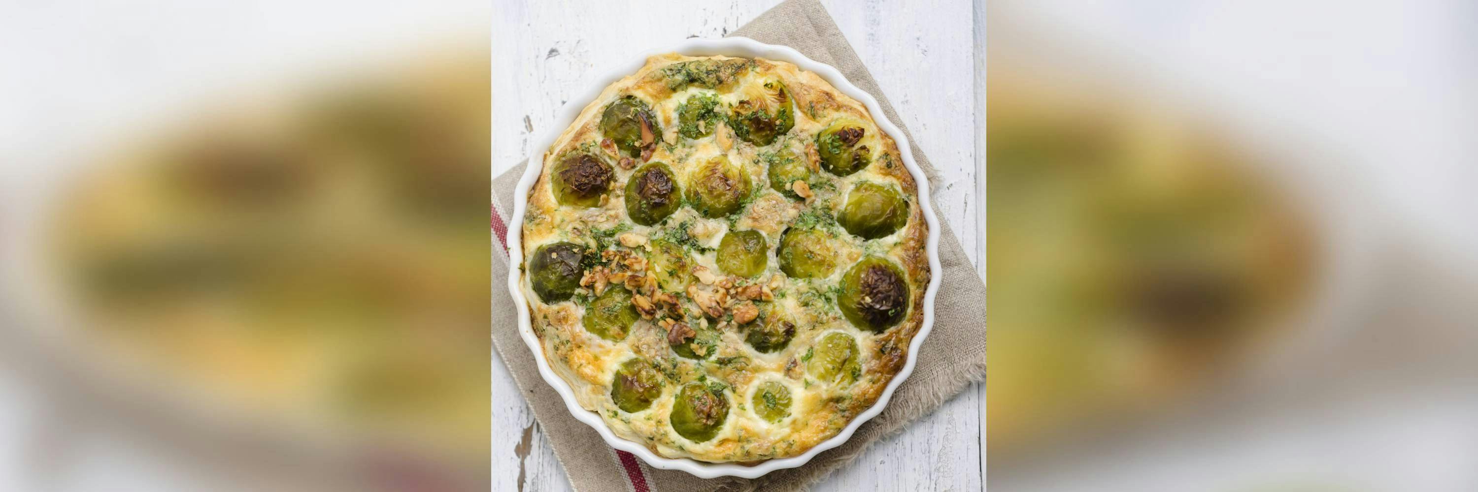 Cremig-käsiges Rosenkohl-Gratin: Dieses Rezept schmeckt einfach genial!