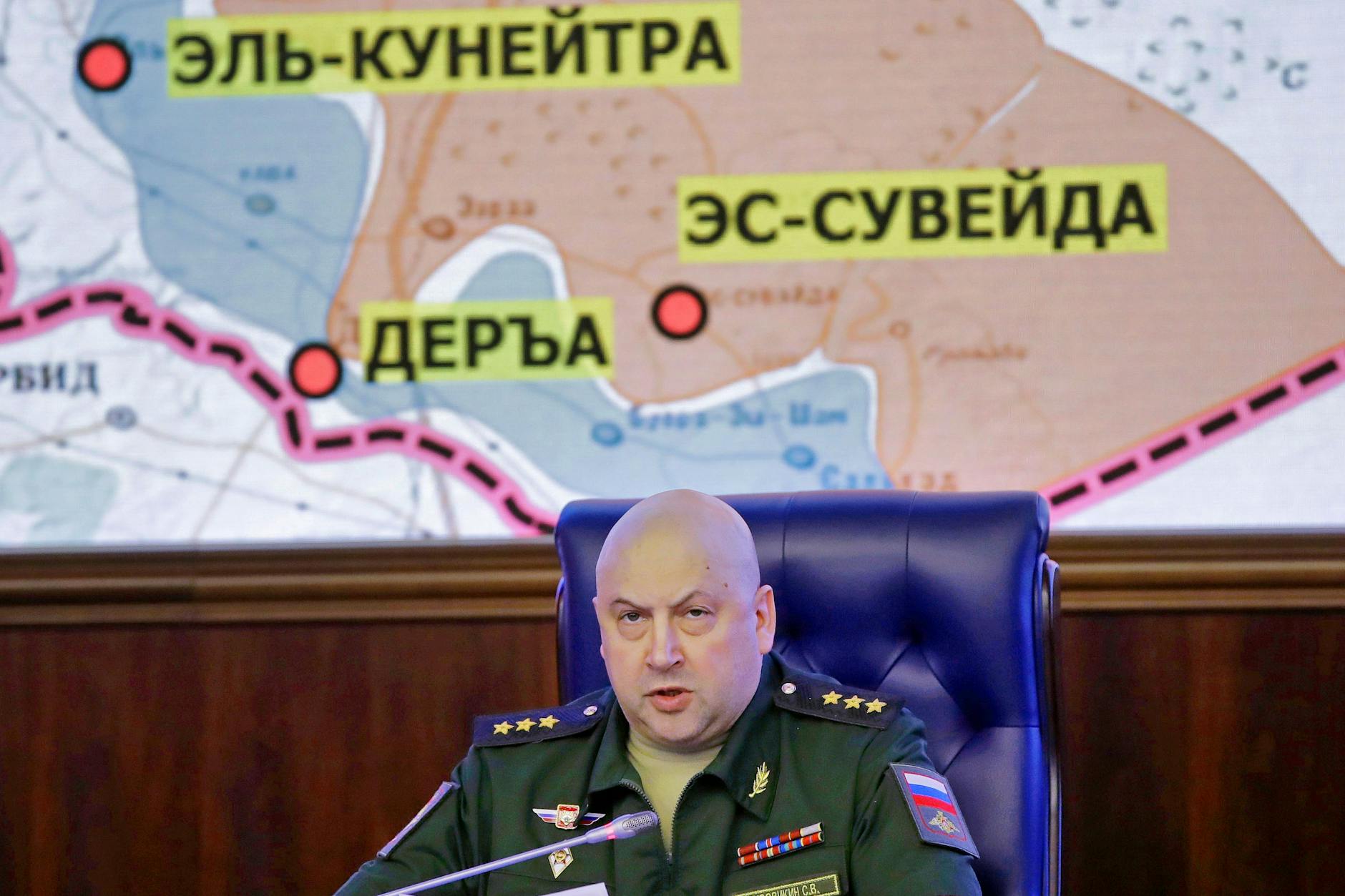 Derr neue Kommandeur der russischen Truppen in der Ukraine, Sergej Surowikin. 