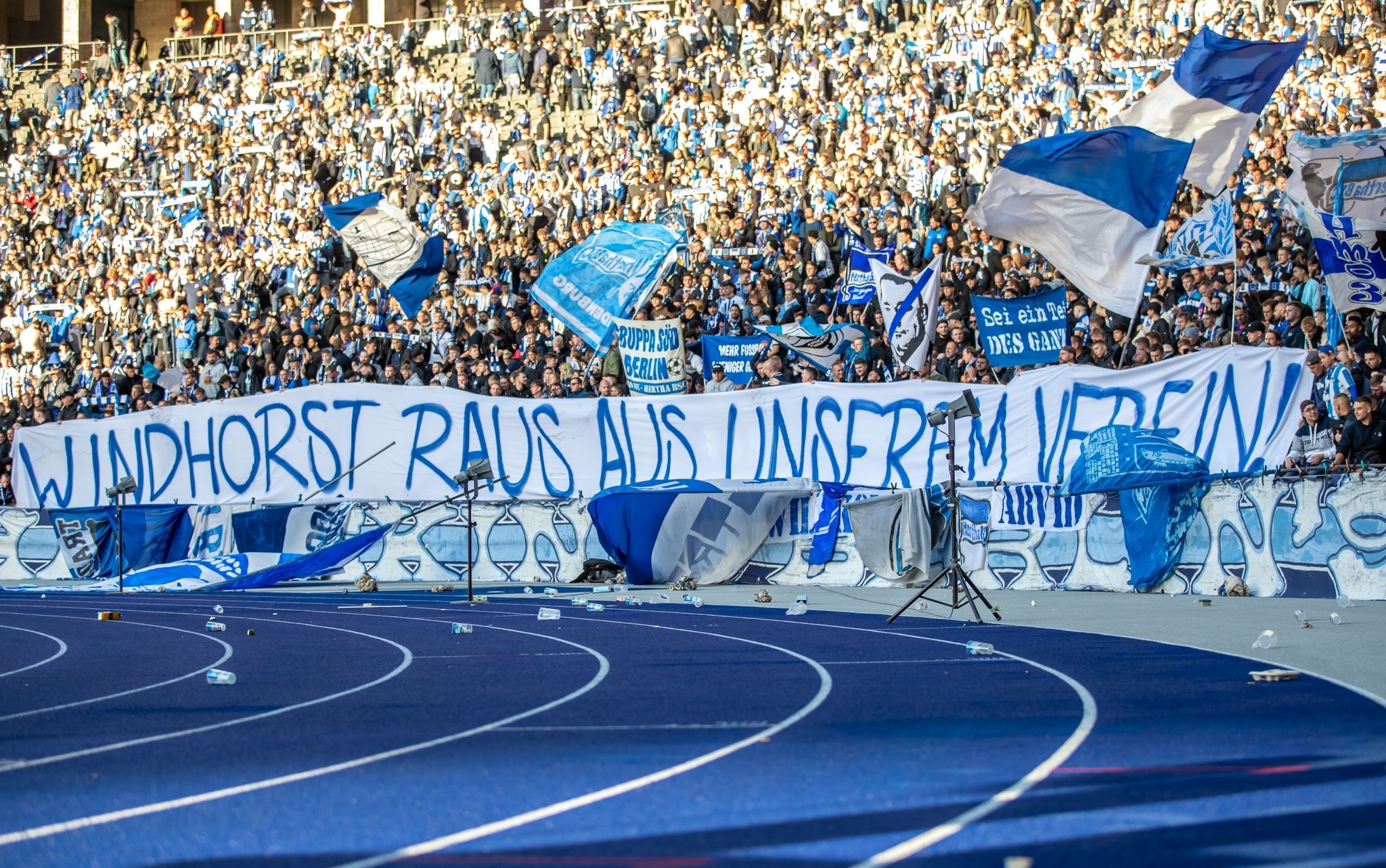 Ultras mit Frontalangriff gegen Lars Windhorst: „Hertha hat sich den Teufel ins Haus geholt!“