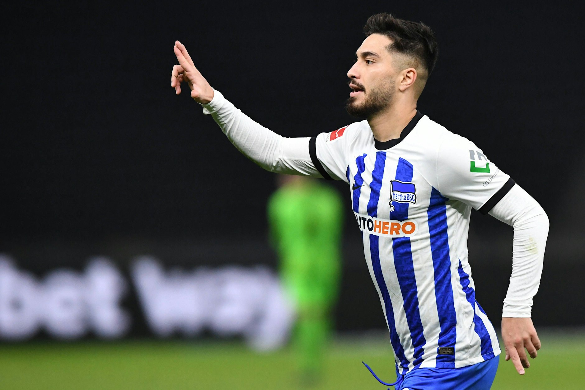 Suat Serdar traf für Hertha gegen Freiburg per feinem Distanzschuss zum 2:1.&nbsp;