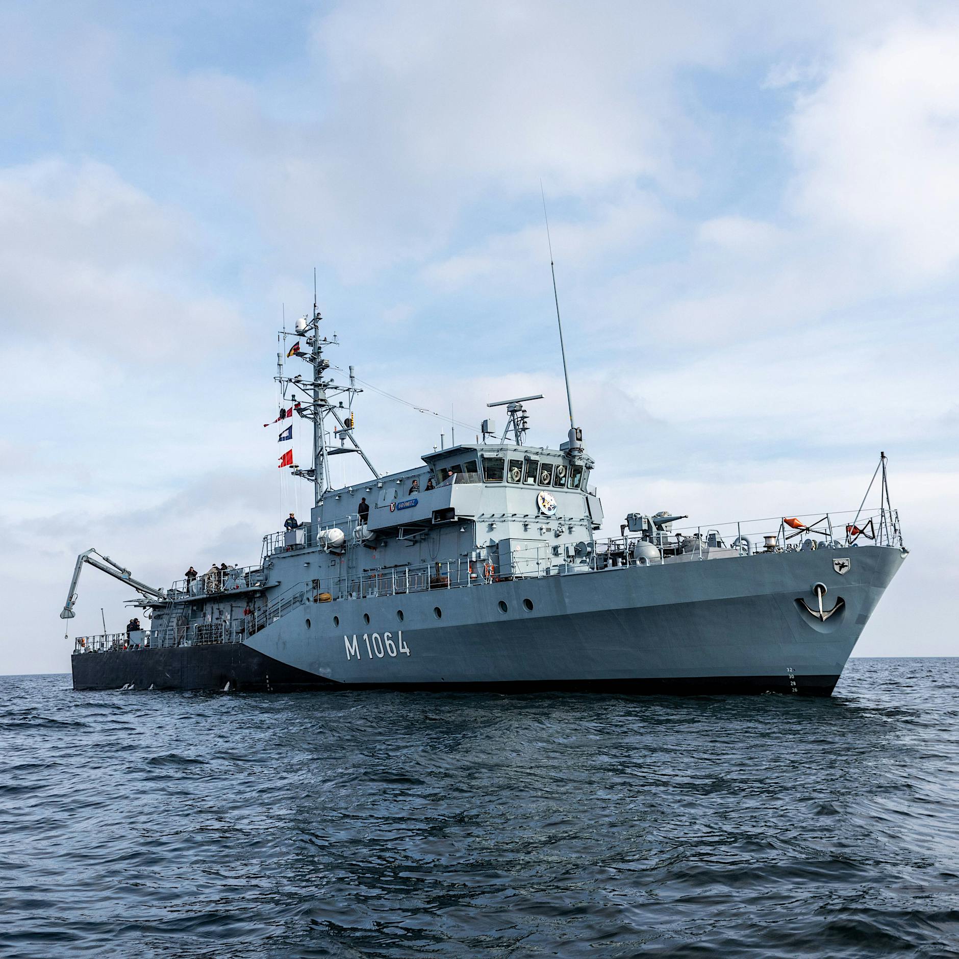 Anschlag auf Nord Stream: Deutsche Minenjäger in der Ostsee