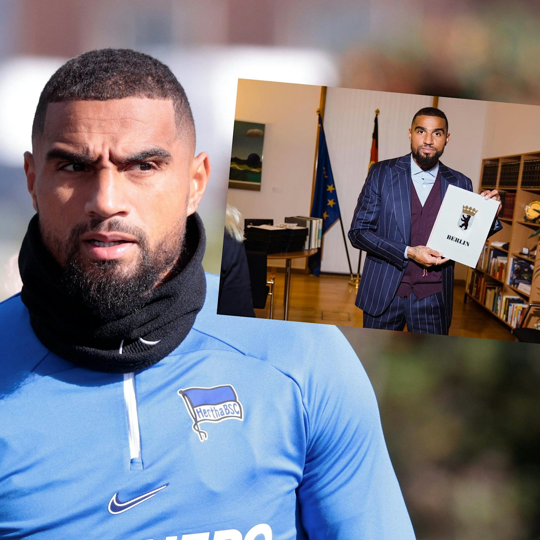 Vom Bordstein zum Botschafter Berlins: Hertha-Star Prince Boateng schreibt Geschichte