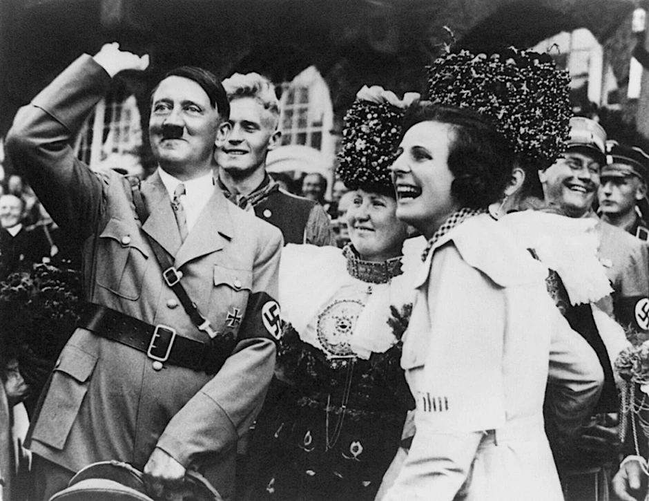 Adolf Hitler mit Leni Riefenstahl 1934&nbsp;