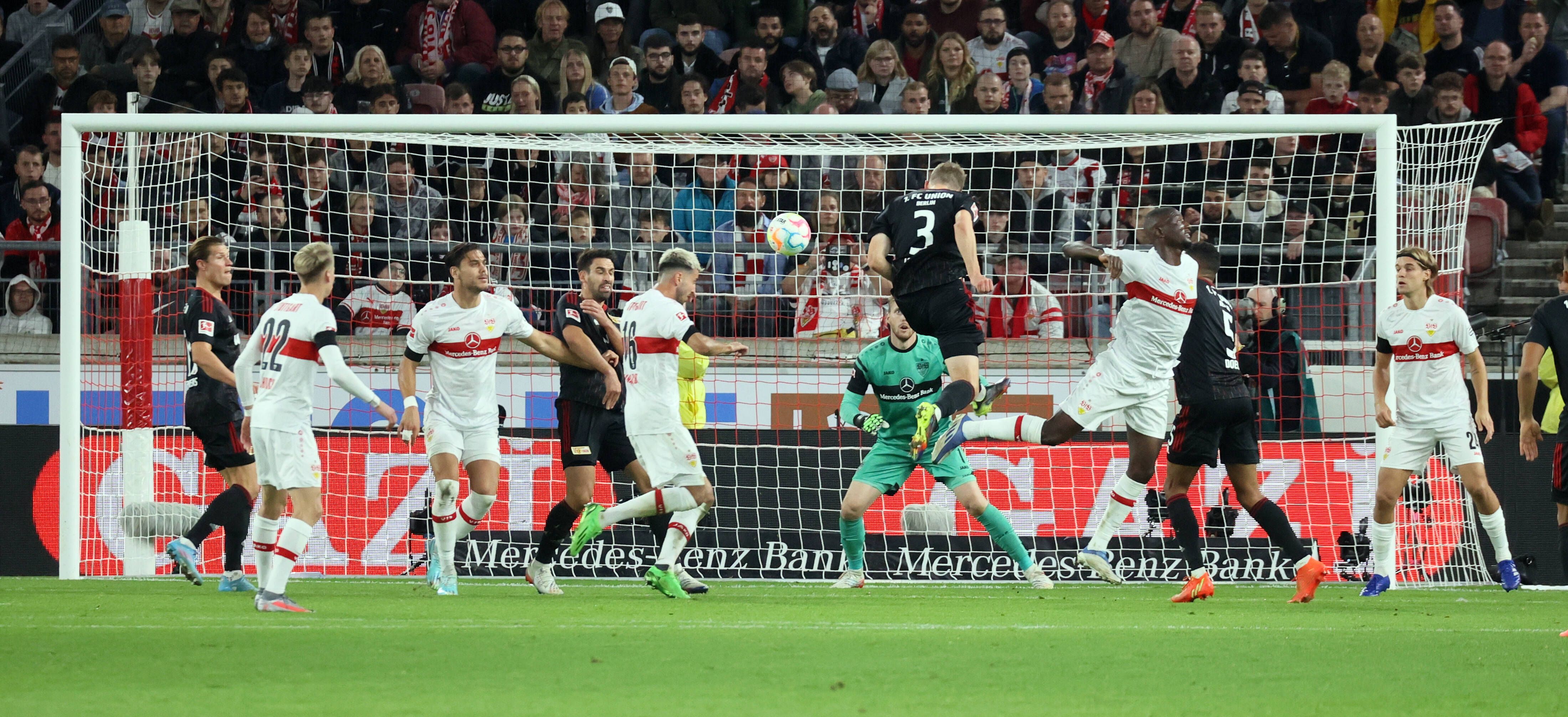 Image - 1:0 beim VfB Stuttgart: Paul Jaeckel köpft den 1. FC Union ins totale Glück