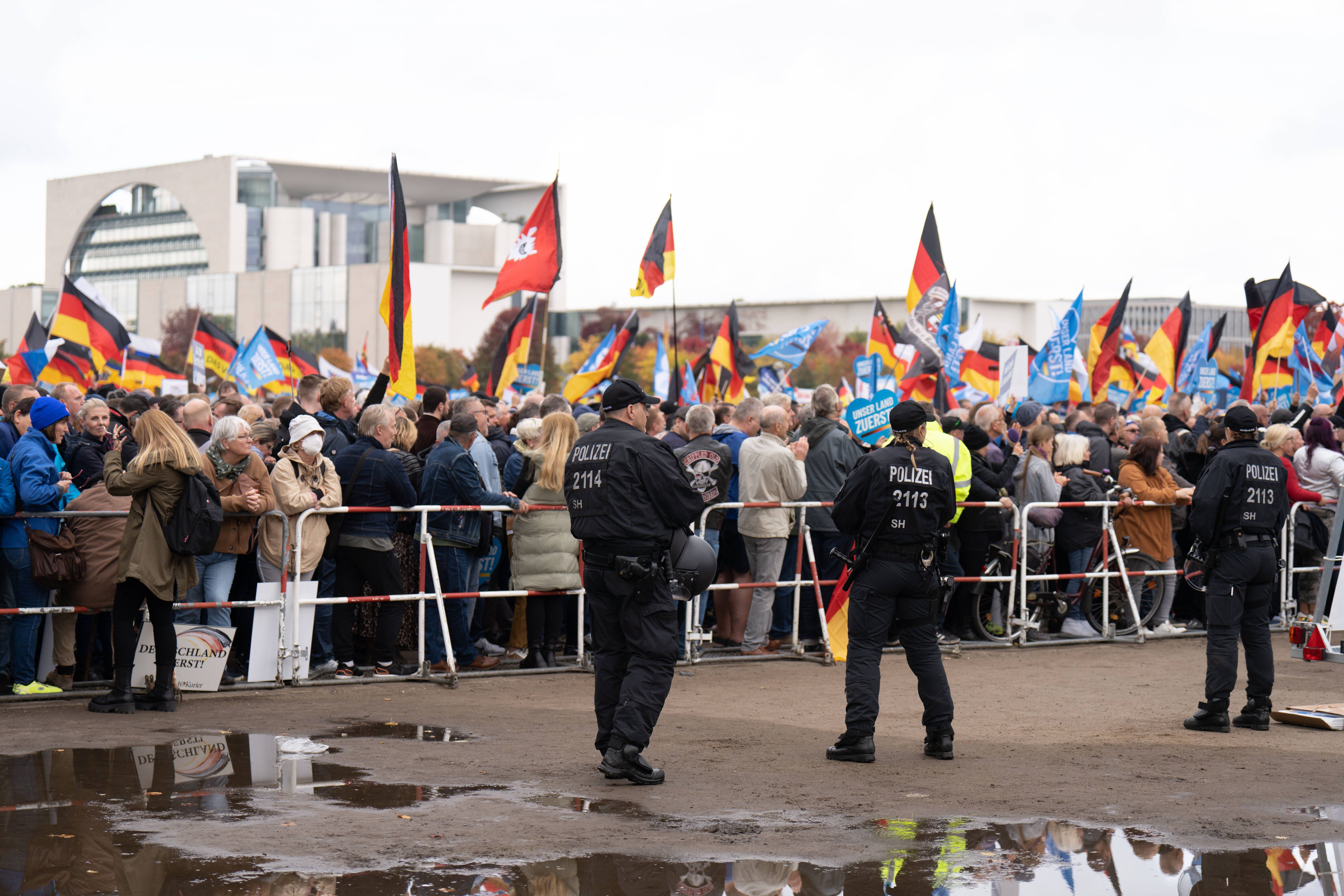 AfD-Demo In Berlin: Hitlergrüße Und Angriffe Auf Journalisten