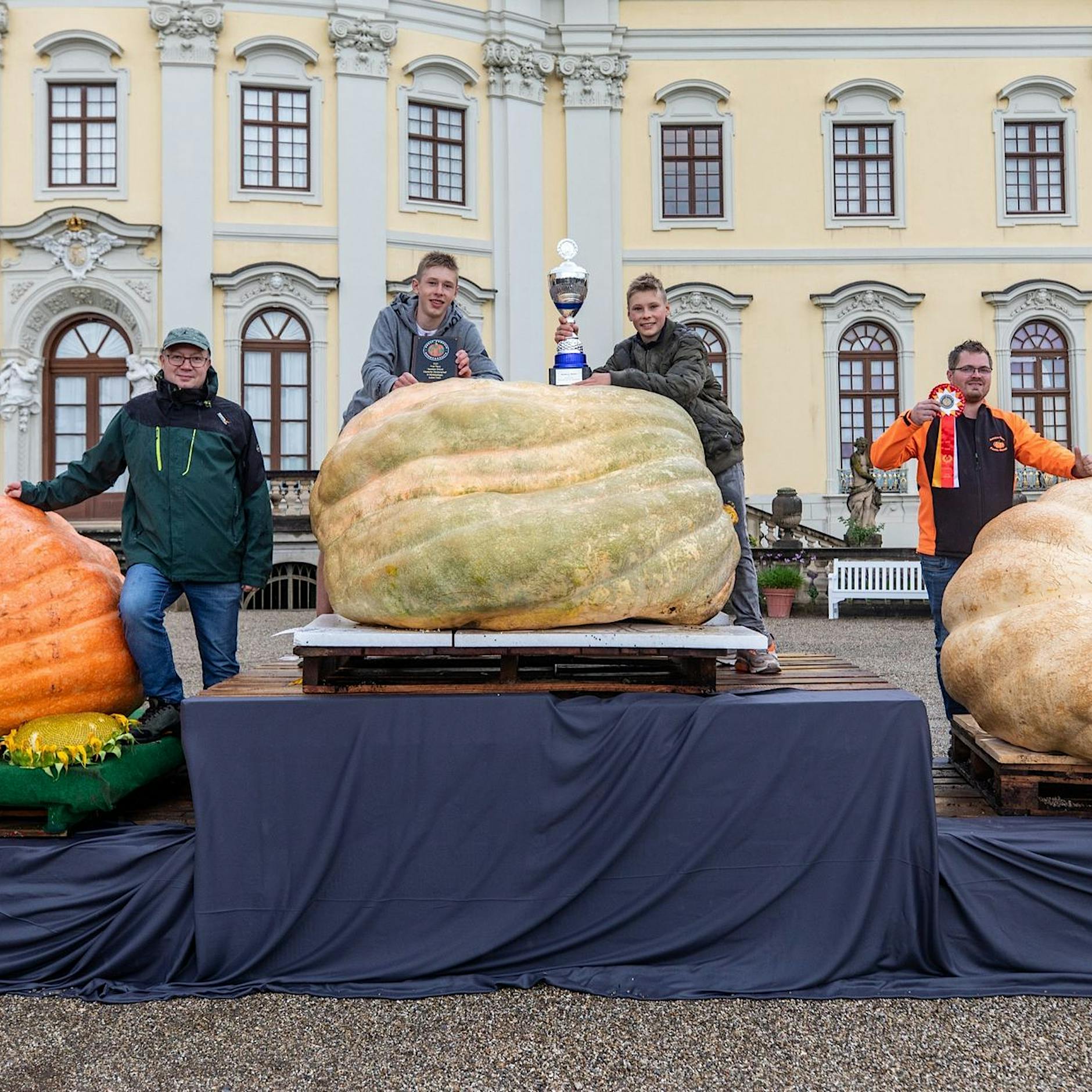 Stolze 1100,5 Kilogramm: Italiener gewinnt Kürbis-Wettbewerb