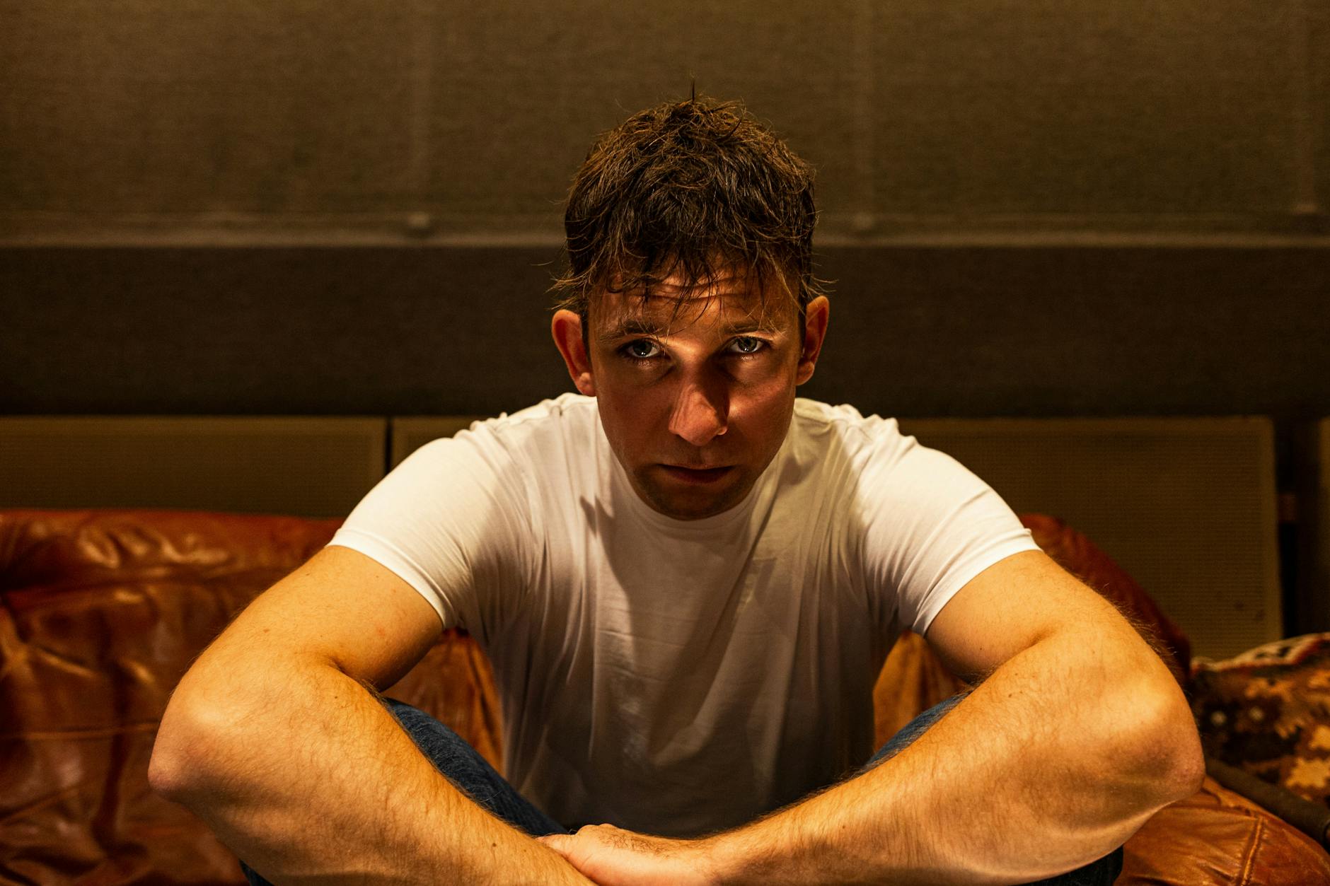 Licht und Schatten: Betterov in den Berliner Hansa Studios.