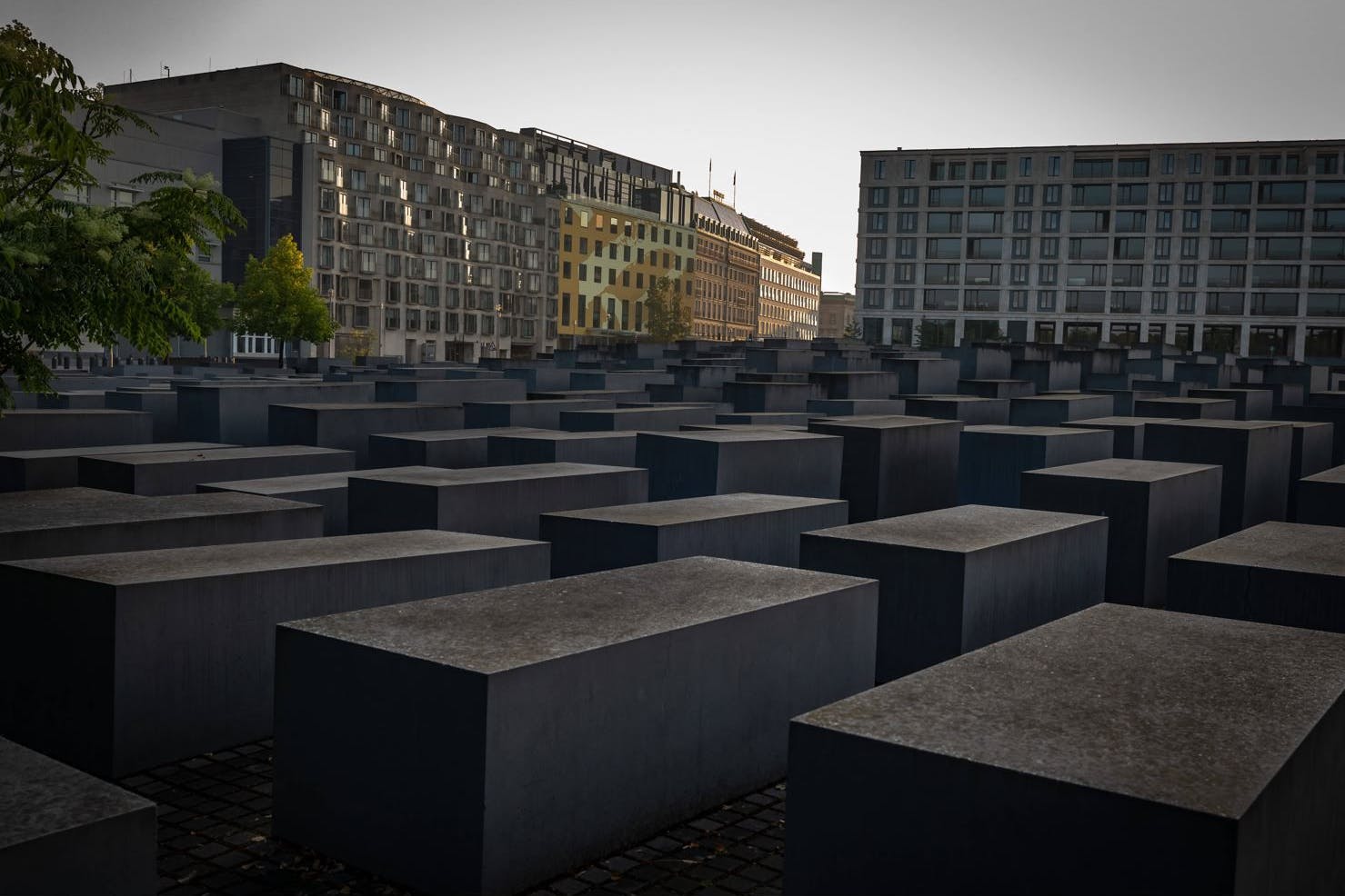 Das Holocaust-Mahnmal in Berlin-Mitte