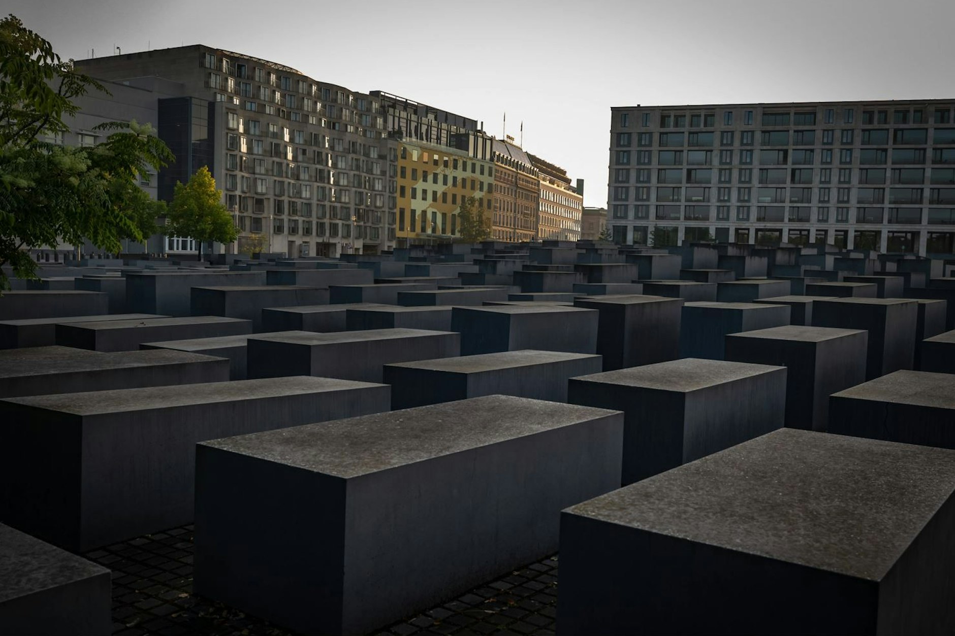 Das Holocaust-Mahnmal in Berlin-Mitte