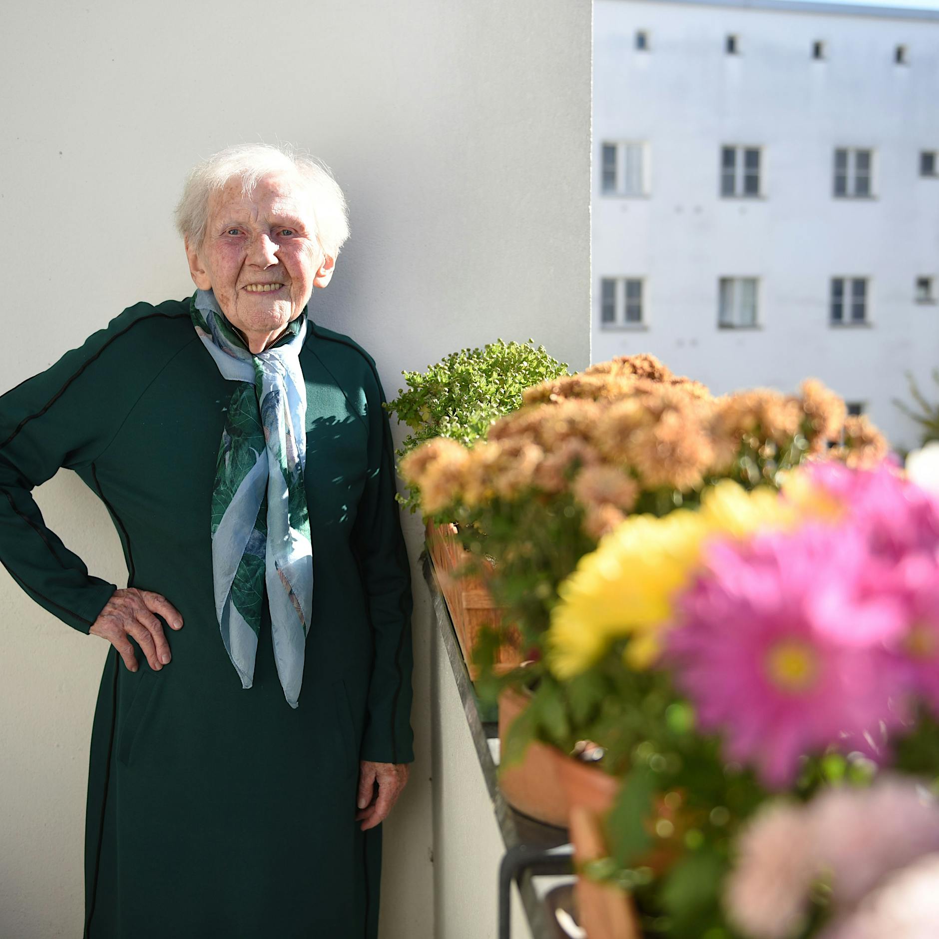 Eveline Bartlitz, 95, Rentnerin: „Als ob es da eine Sehnsucht nach Krieg gäbe“