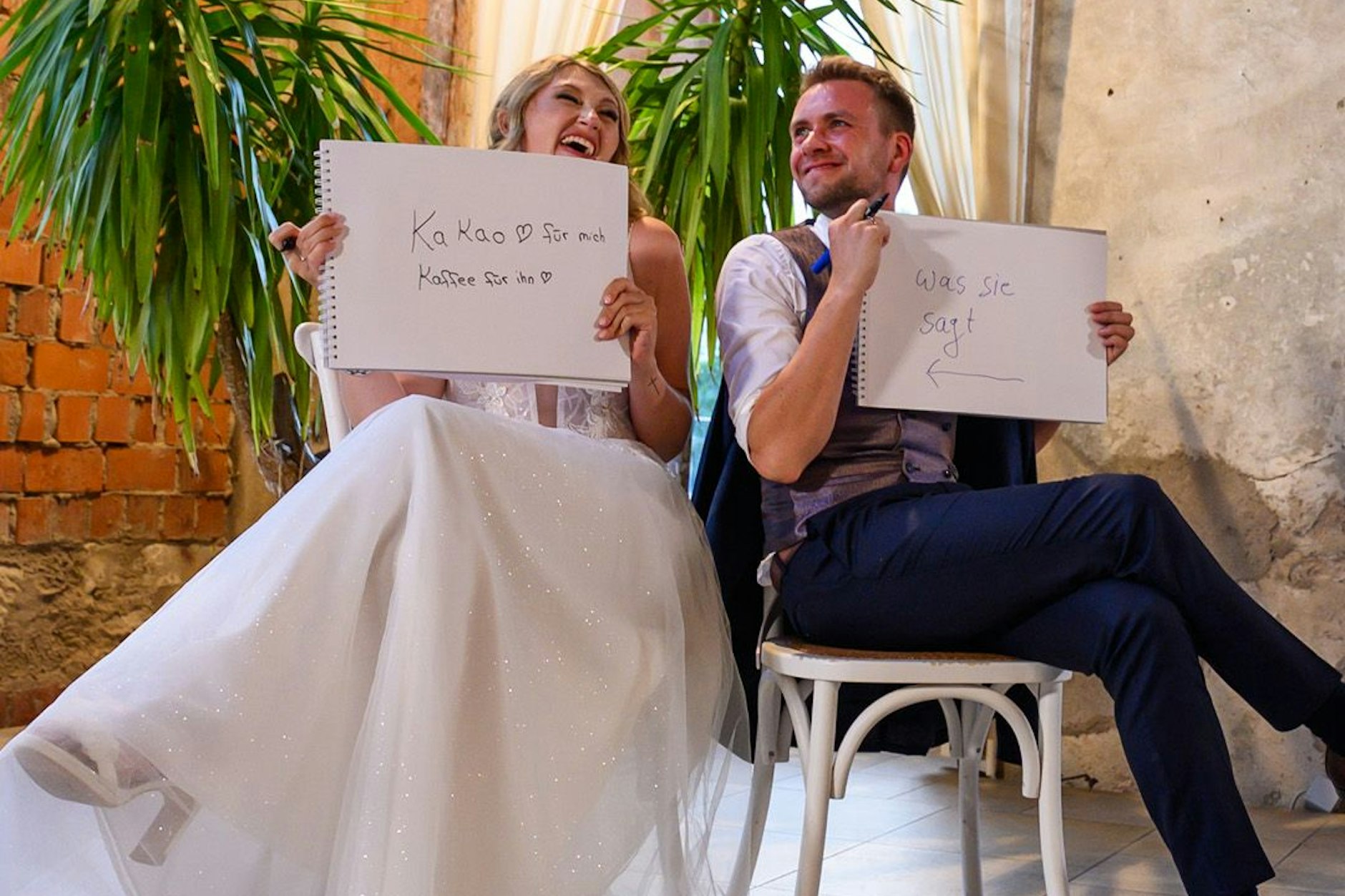 Bei Jaqueline und Peter hat es direkt bei der "Hochzeit auf den ersten Blick" gefunkt.