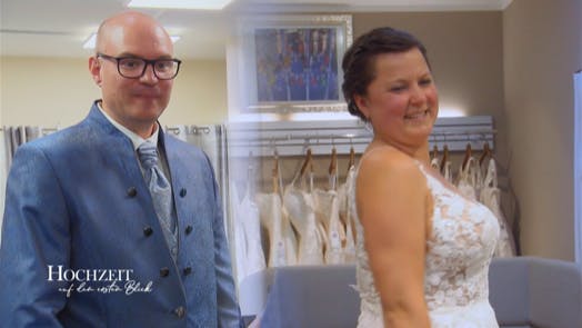 Morten und Kinga haben ihre Outfits für die "Hochzeit auf den ersten Blick" gefunden.