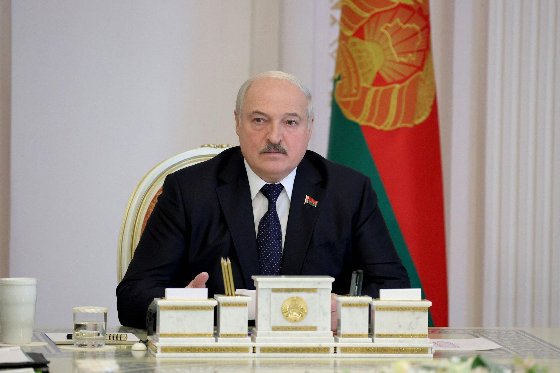 Der belarussische Machthaber Alexander Lukaschenko