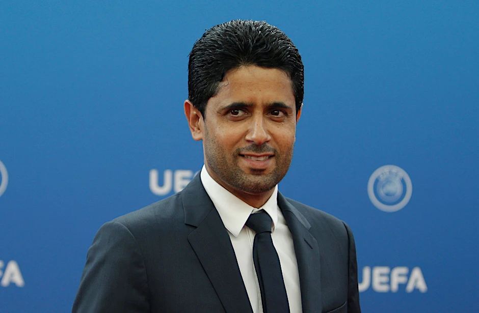 ARCHIV - PSG-Präsident und ECA-Chef Nasser Al-Khelaifi will noch keine klaren Aussagen über Reformen des UEFA-Supercups treffen.  
