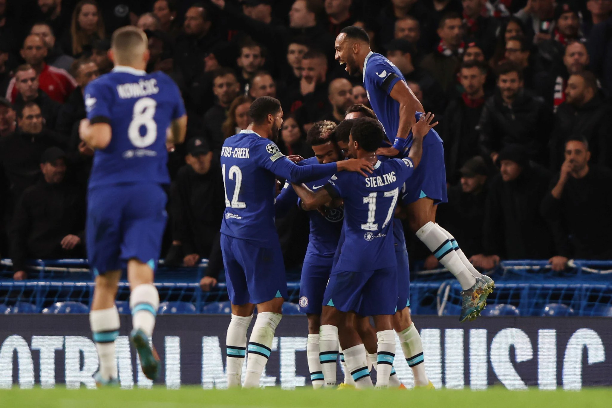 Der FC Chelsea feierte einen souveränen Heimsieg gegen AC Mailand.  
