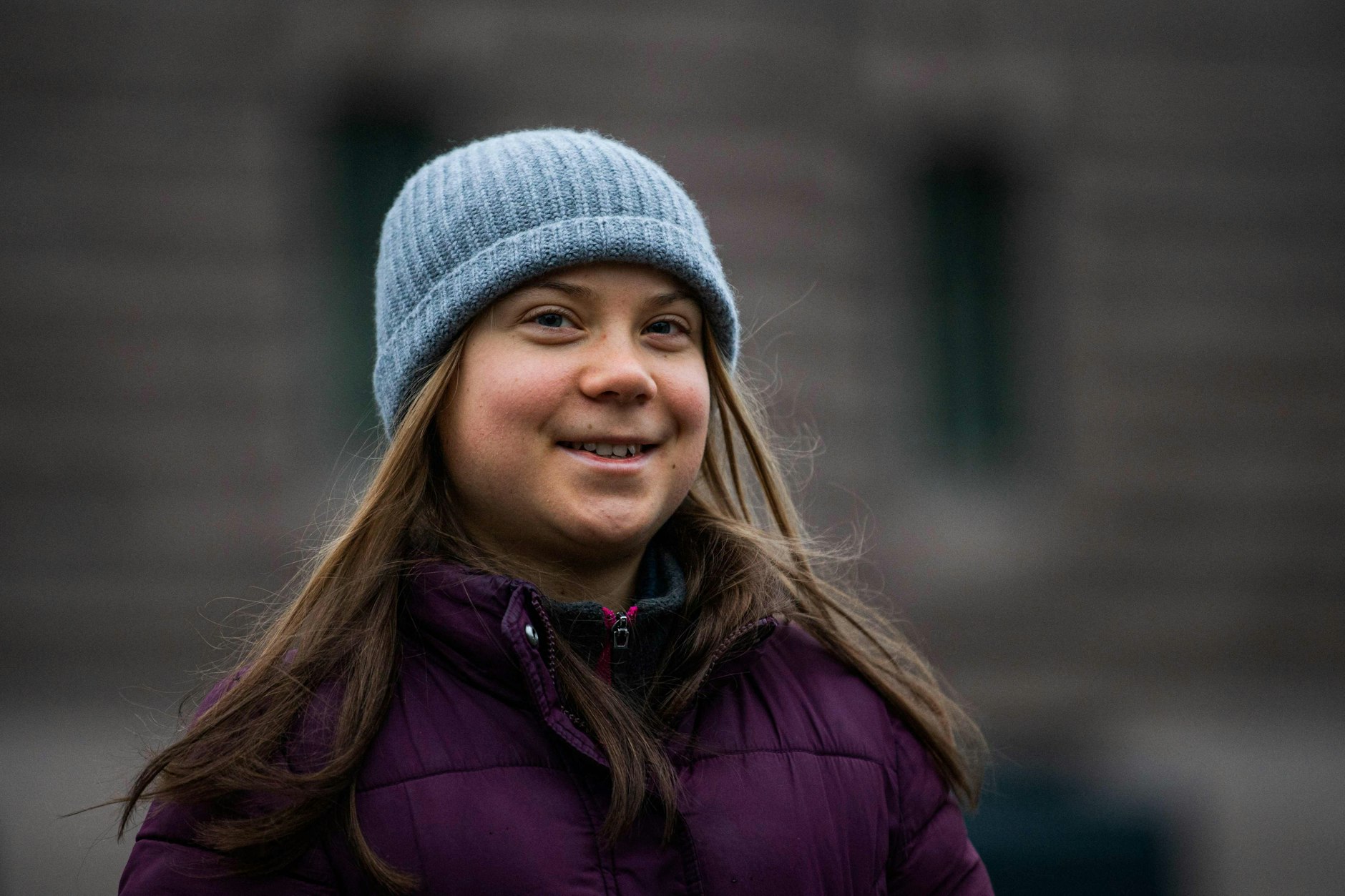 Die Klimaaktivistin Greta Thunberg