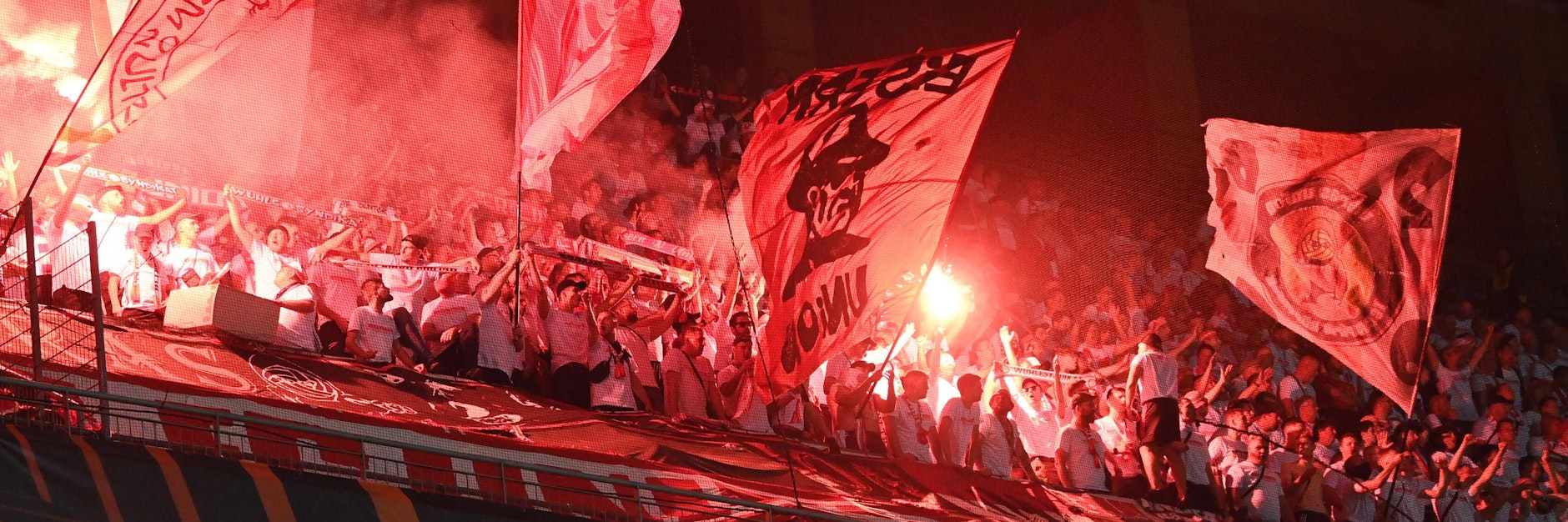 Die Fans des 1. FC Union fackelten in Braga Bengalos und andere Pyrotechnik ab. Die saftige Rechnung der Uefa flatterte nun ins Haus.