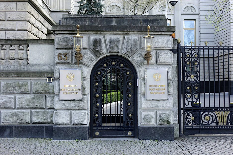 Russische Botschaft in Berlin. (Archivbild)