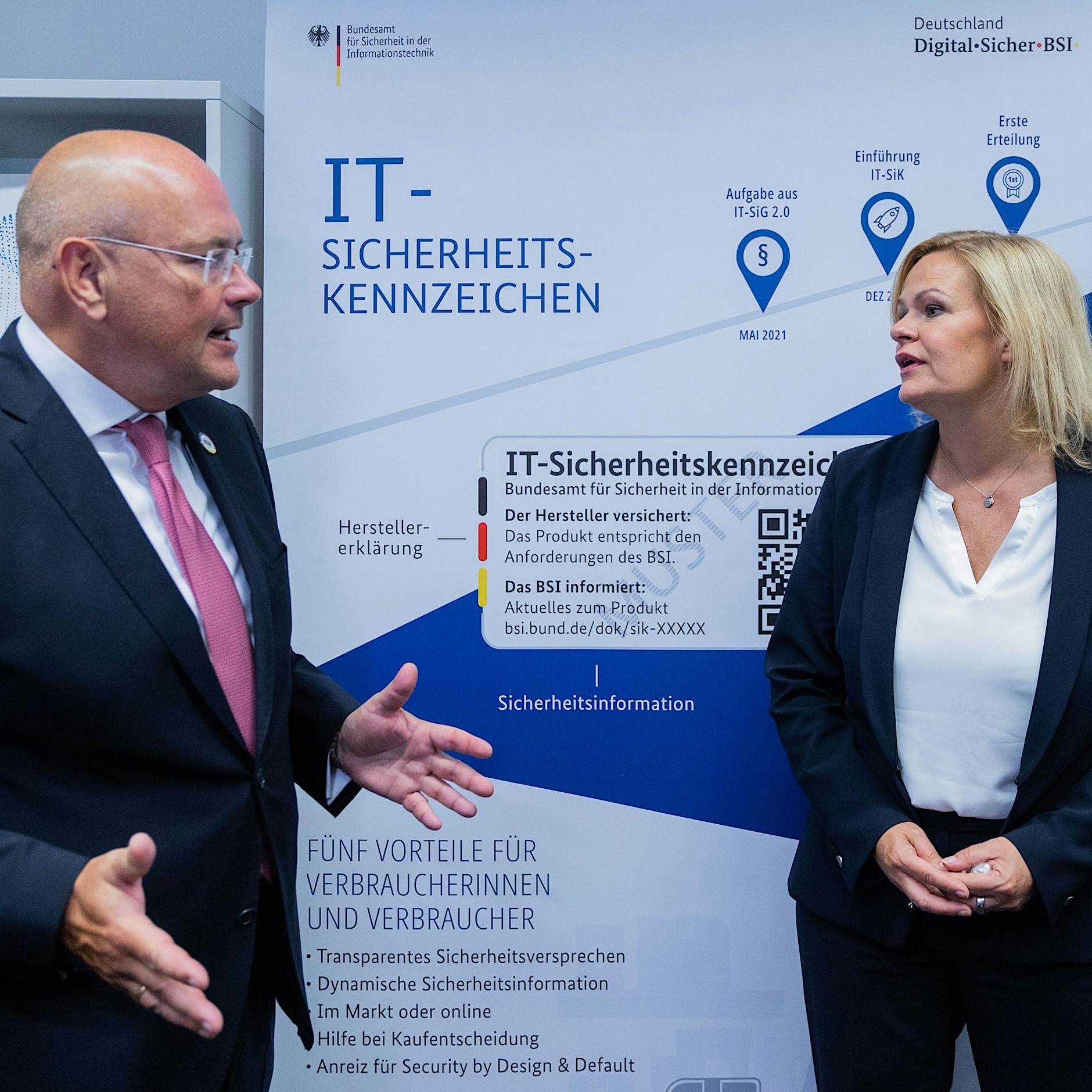 Faeser setzte gegen Schönbohm Geheimdienst ein: ZDF kommt mit Bericht nicht hinterher