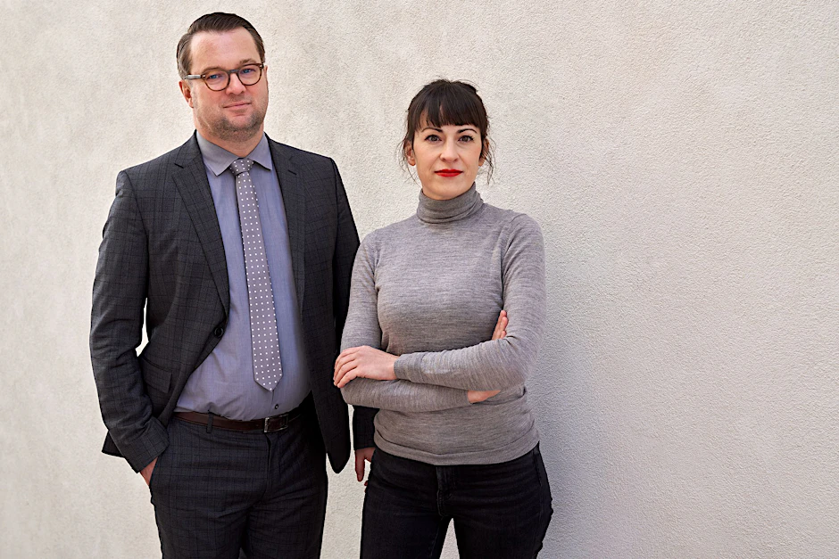 Oliver Nachtwey, deutscher Soziologe, geb. 1975, und Carolin Amlinger, deutsche Literatursoziologin, geb. 1984&nbsp;