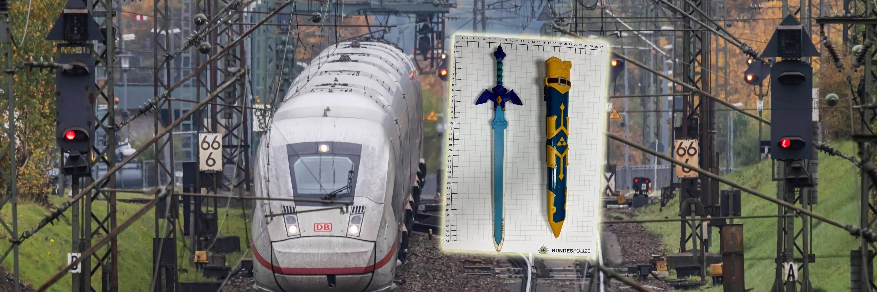 Image - Keine Maske, dafür ein Schwert: Polizei nimmt Berliner im ICE fest