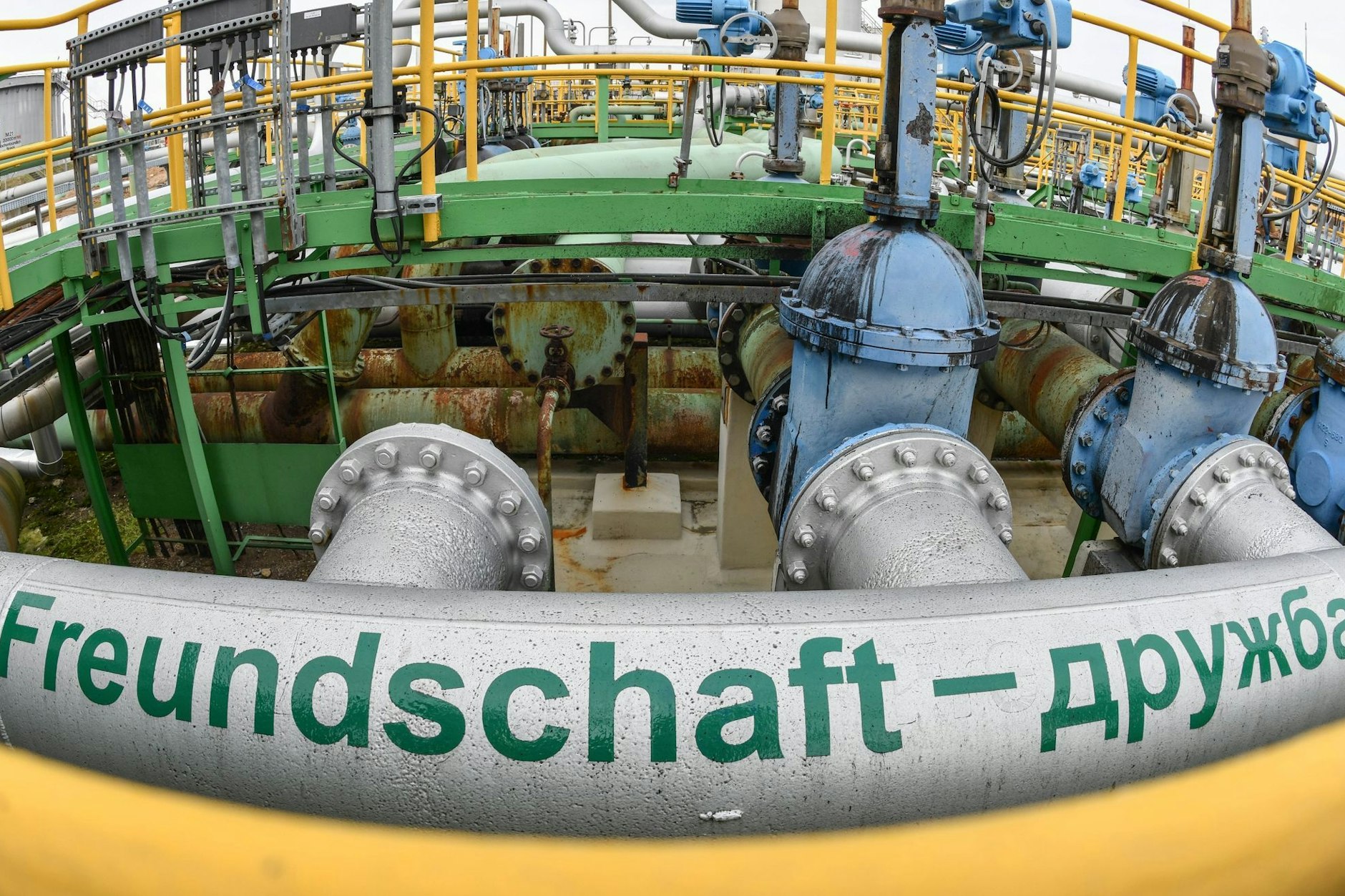 Die Pipeline „Druschba“ (Freundschaft) versorgt auch die Raffinerie Schwedt. 