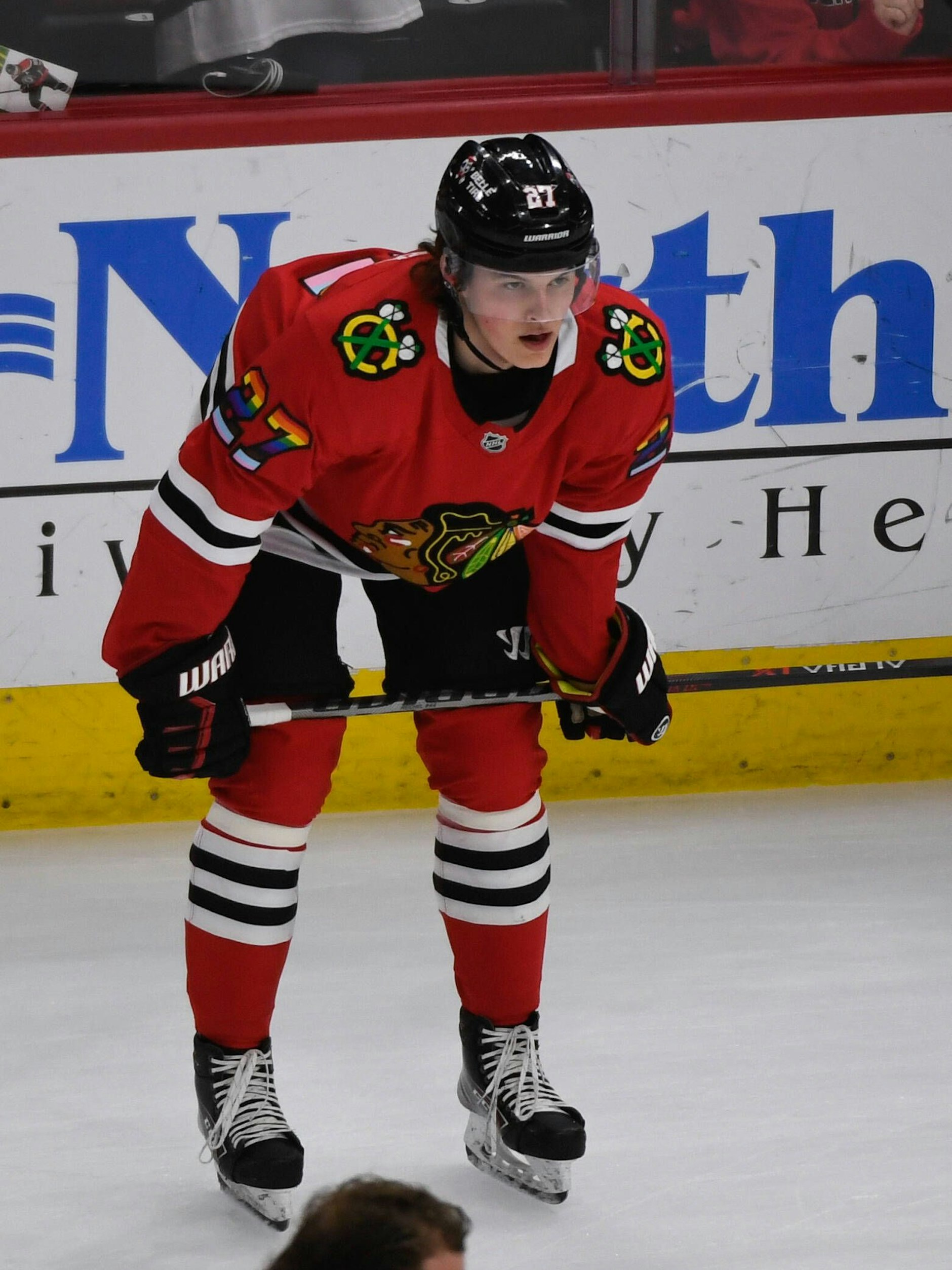 Lukas Reichel im Trikot der Chicago Blackhawks – das gibt es erst mal nicht.&nbsp;&nbsp;