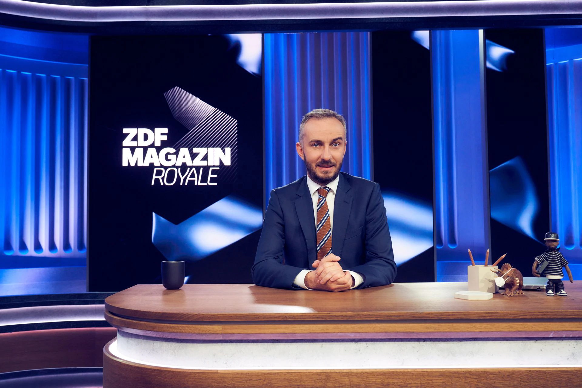 Jan Böhmermann im Studio