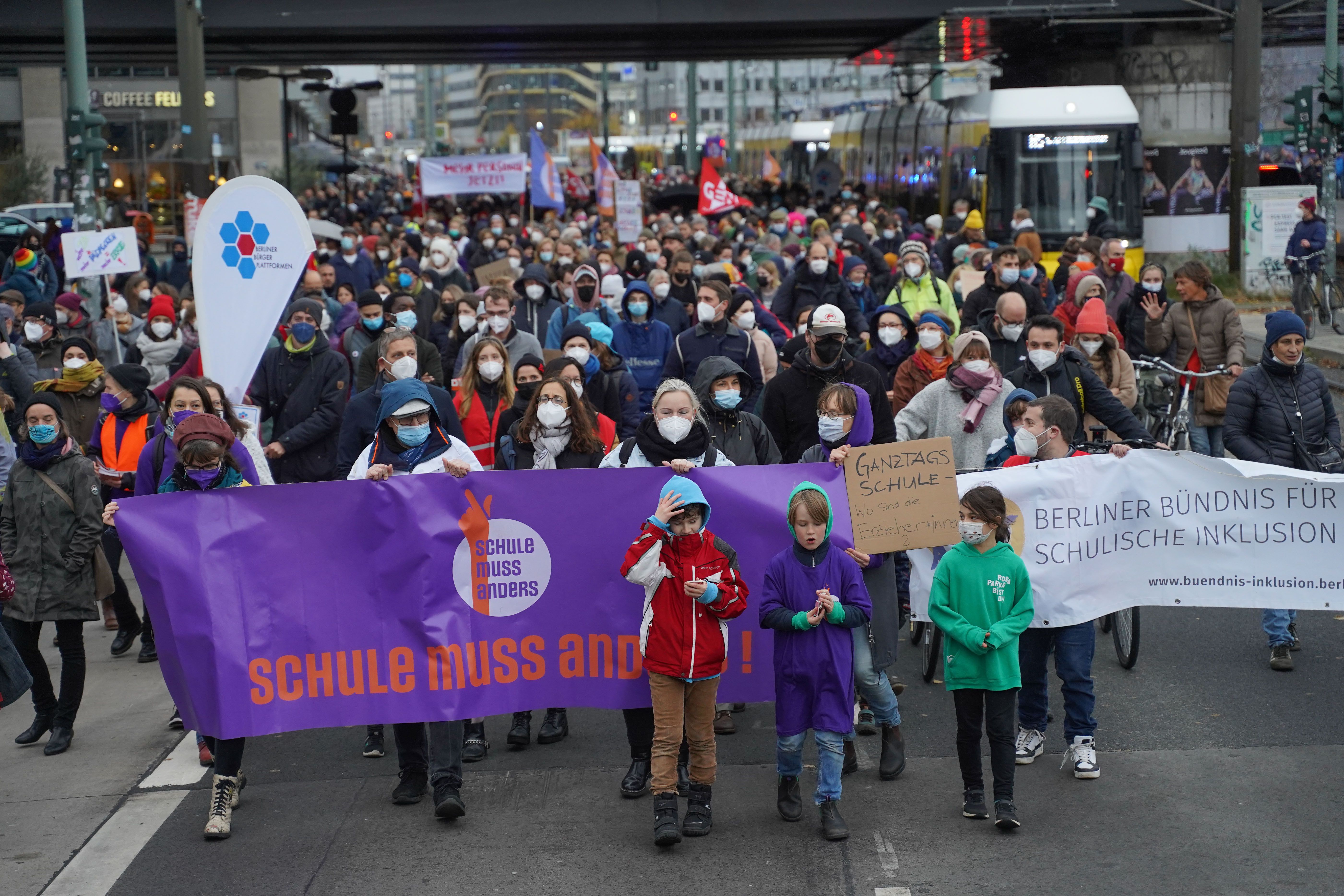 Bündnis „Schule muss anders“ ruft zur Demo auf: Allein in Pankow fehlen 5000 Schulplätze