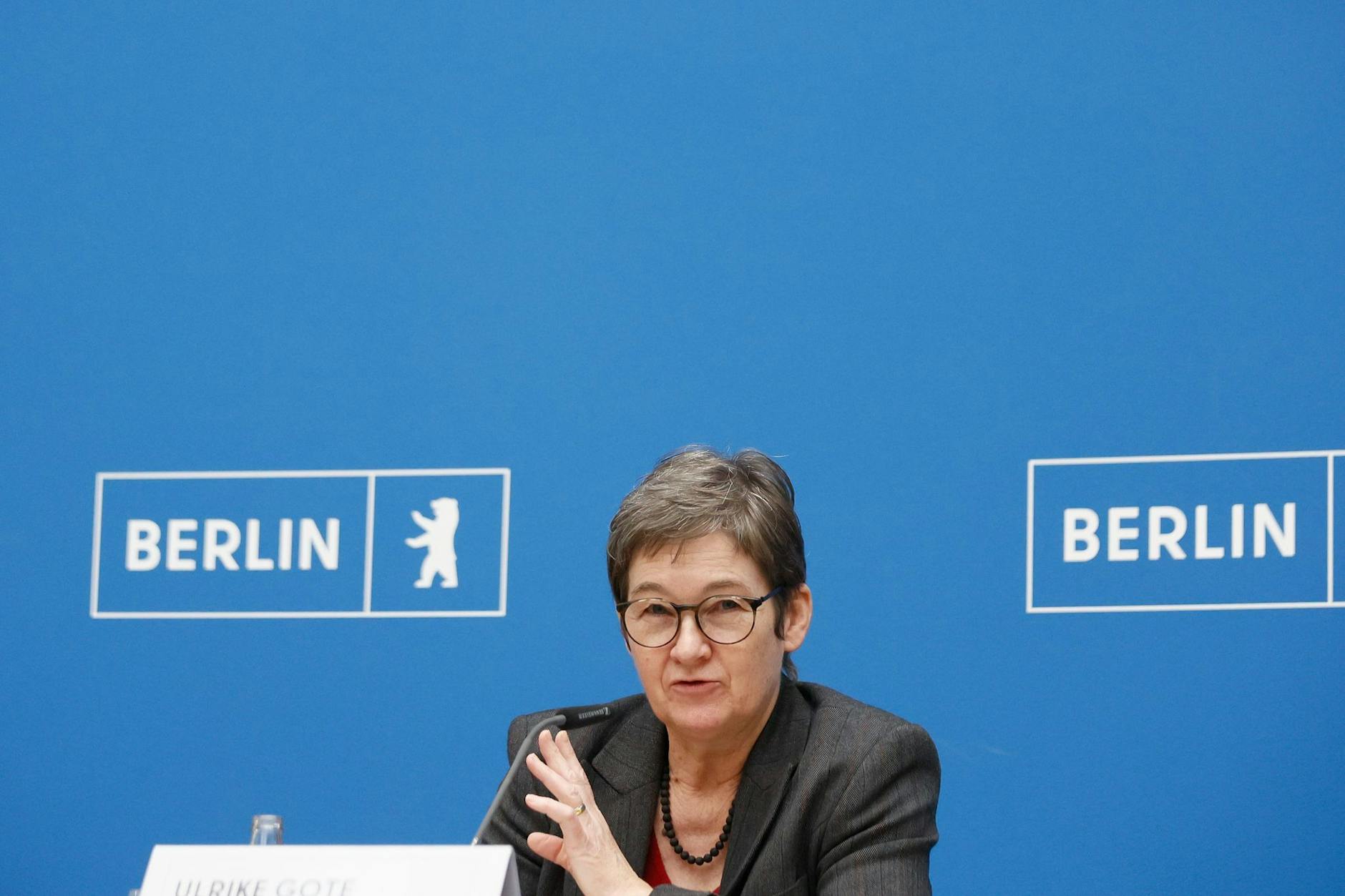 Berlins Gesundheitssenatorin Ulrike Gote