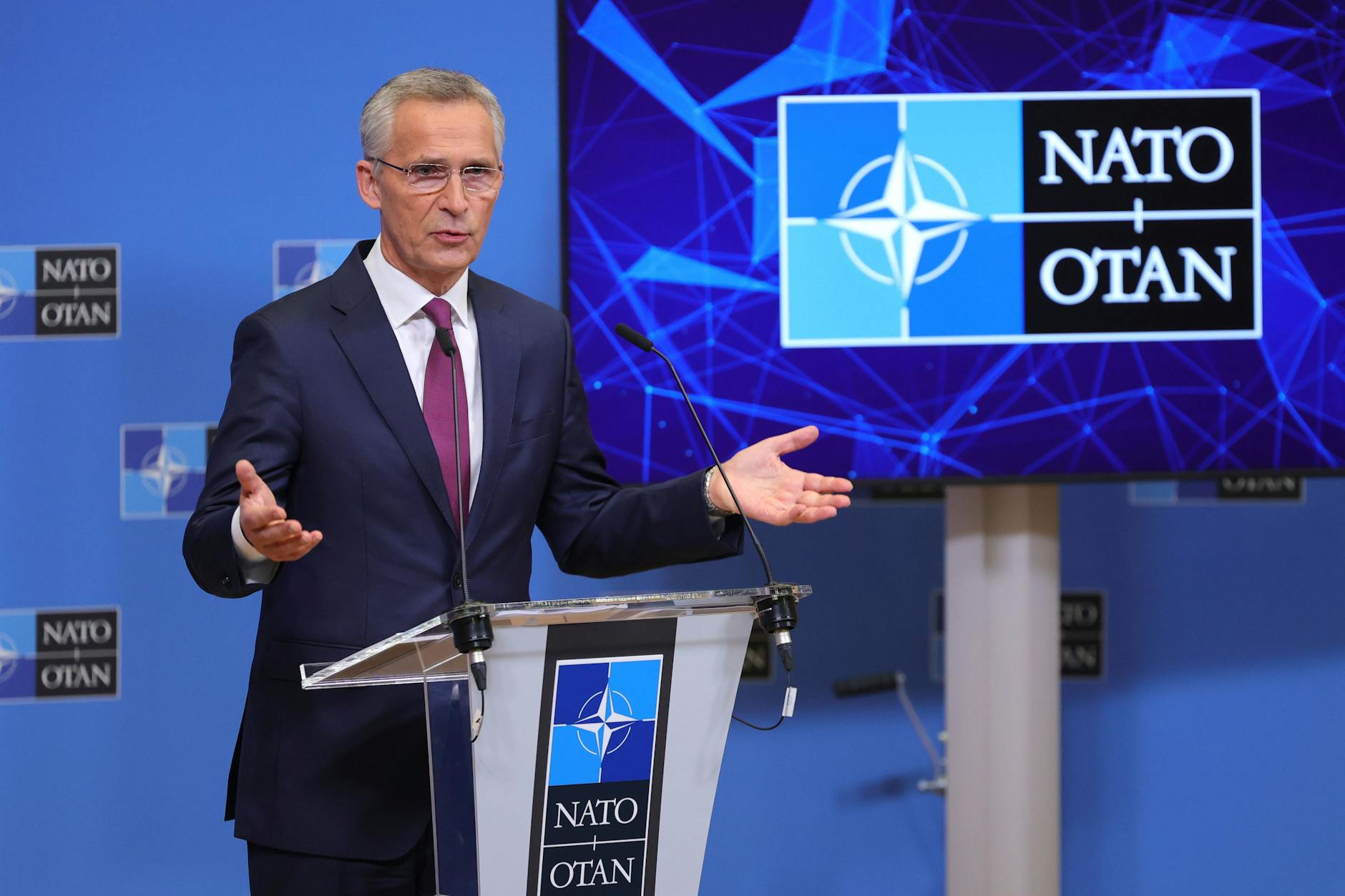 Nato-Generalsekretär Jens Stoltenberg 
